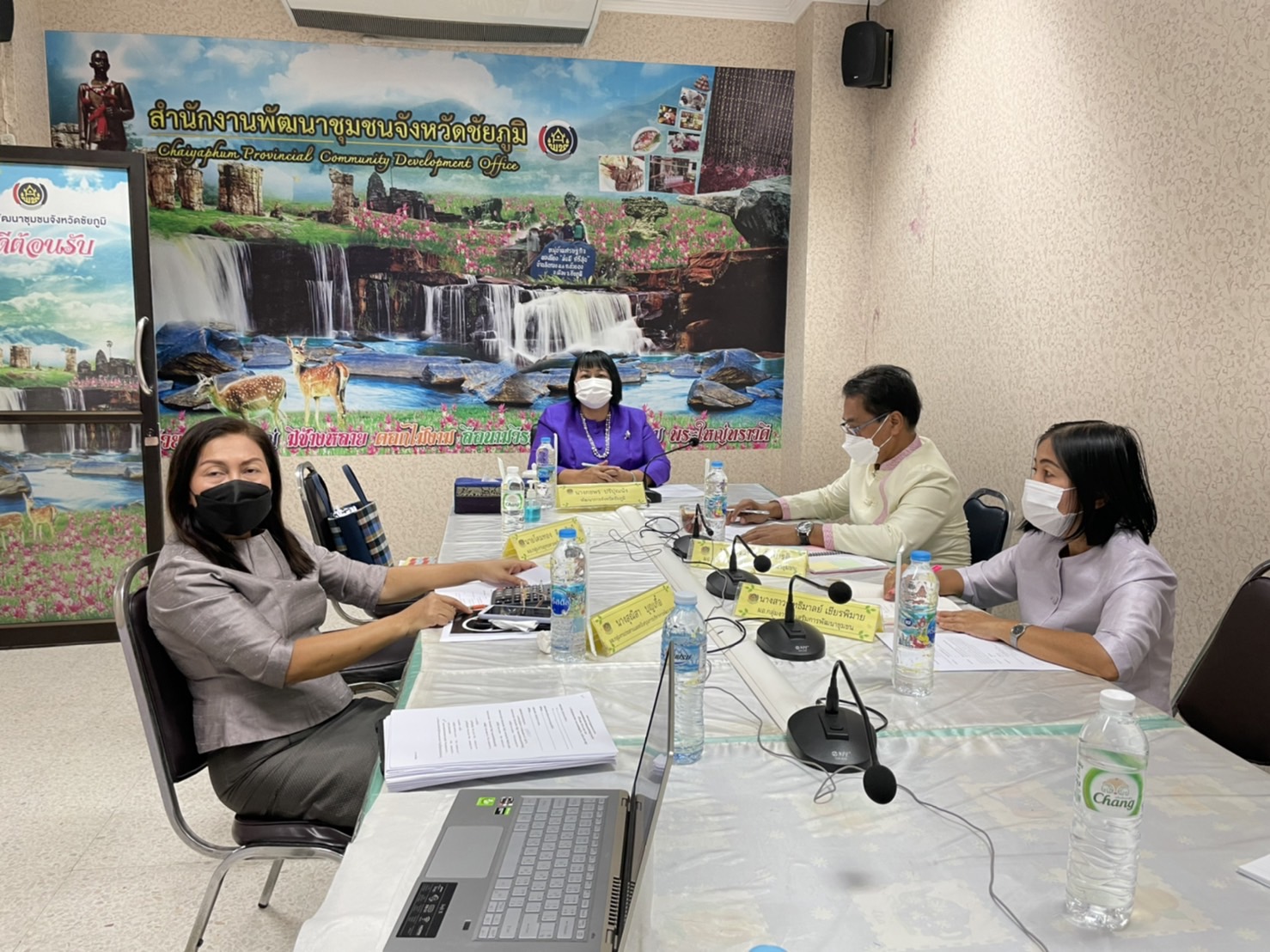 #พช.ชัยภูมิ เข้าร่วมการประชุมกรมการพัฒนาชุมชน ครั้งที่ 11/2564 ผ่านระบบวีดีทัศน์ทางไกล (Video Conference)