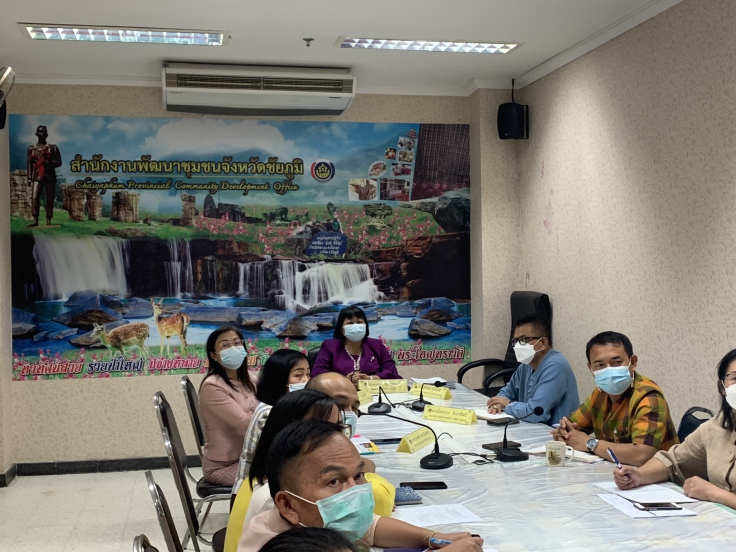 #พช_ชัยภูมิ ร่วมรับมอบนโยบายการปฏิบัติราชการในการตรวจเยี่ยมส่วนราชการระดับกรมในสังกัดกระทรวงมหาดไทย ของปลัดกระทรวงมหาดไทย