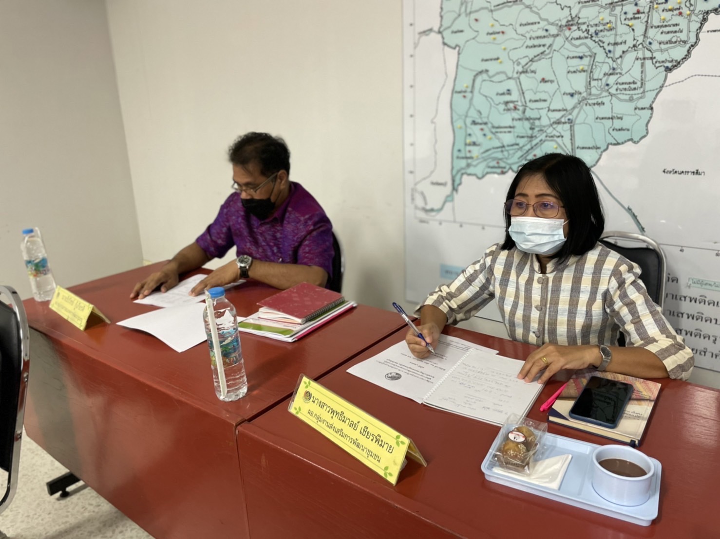 #พช_ชัยภูมิ  ประชุมปรึกษา หารือ และจัดทำแผนปฏิบัติการขจัดความยากจนและพัฒนาคนทุกช่วงวัยอย่างยั่งยืนตามหลักปรัชญาของเศรษฐกิจพอเพียง จังหวัดชัยภูมิ ครั้งที่ ๑/๒๕๖๔