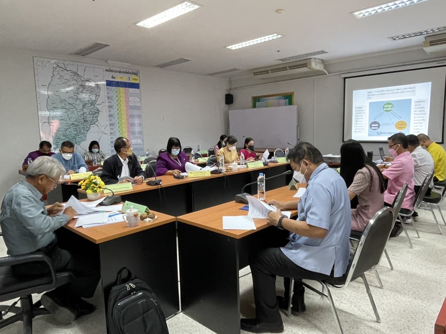 #พช_ชัยภูมิ  ประชุมปรึกษา หารือ และจัดทำแผนปฏิบัติการขจัดความยากจนและพัฒนาคนทุกช่วงวัยอย่างยั่งยืนตามหลักปรัชญาของเศรษฐกิจพอเพียง จังหวัดชัยภูมิ ครั้งที่ ๑/๒๕๖๔