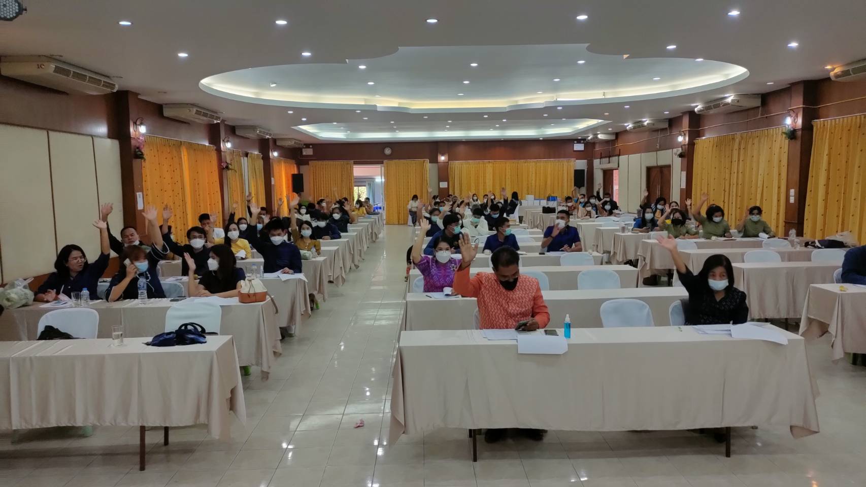 #พช_ชัยภูมิ ประชุมสามัญประจำปี ชมรมออมทรัพย์เพื่อสวัสดิการพัฒนาชุมชนจังหวัดชัยภูมิ ประจำปี 2564