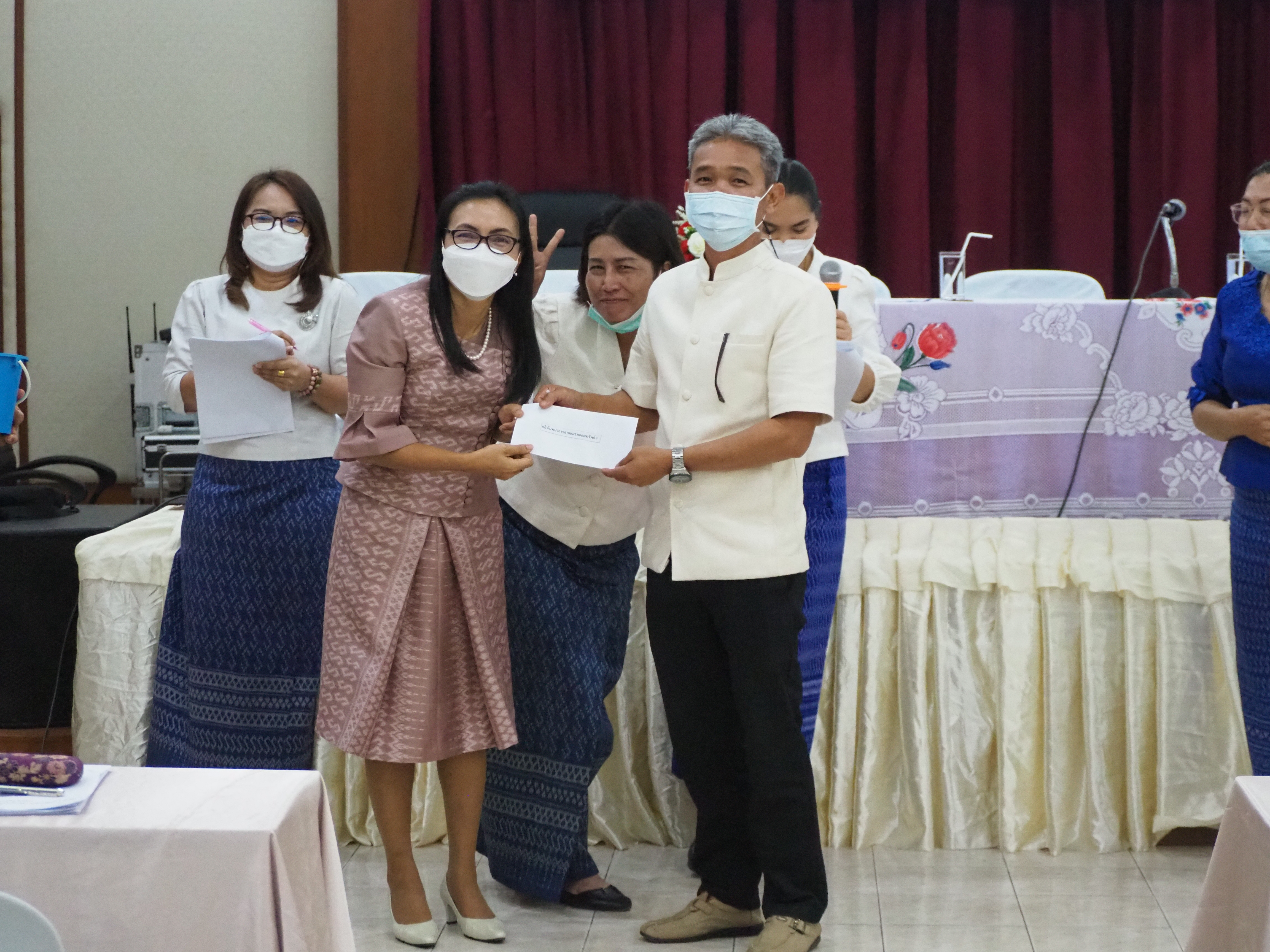 #พช_ชัยภูมิ ประชุมสามัญประจำปี ชมรมออมทรัพย์เพื่อสวัสดิการพัฒนาชุมชนจังหวัดชัยภูมิ ประจำปี 2564