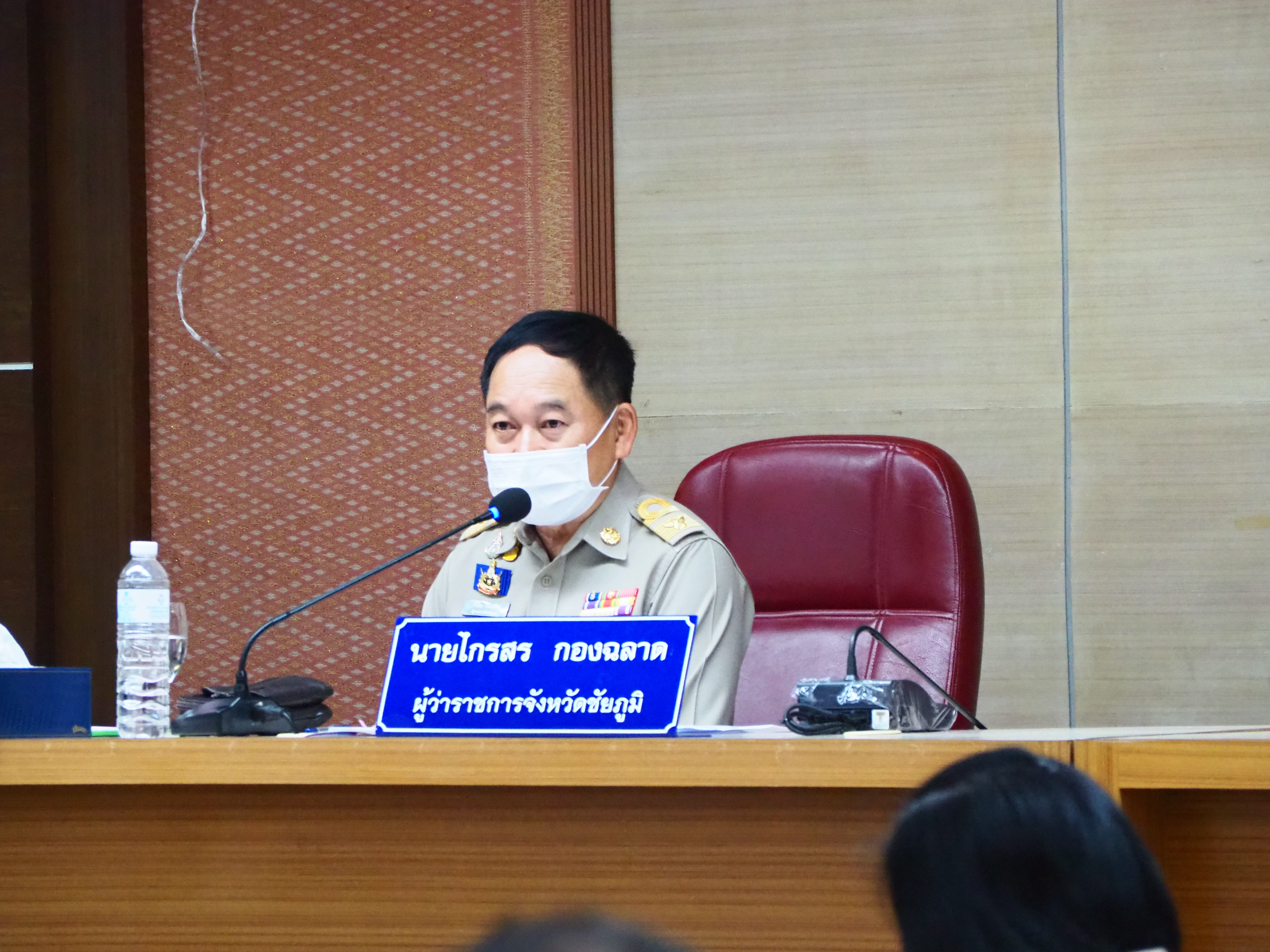 #พช_ชัยภูมิ ร่วมการประชุมกรมการจังหวัด หัวหน้าส่วนราชการ หน่วยงานรัฐวิสาหกิจ หน่วยงานเอกชน จังหวัดชัยภูมิ ครั้งที่ 12/2564