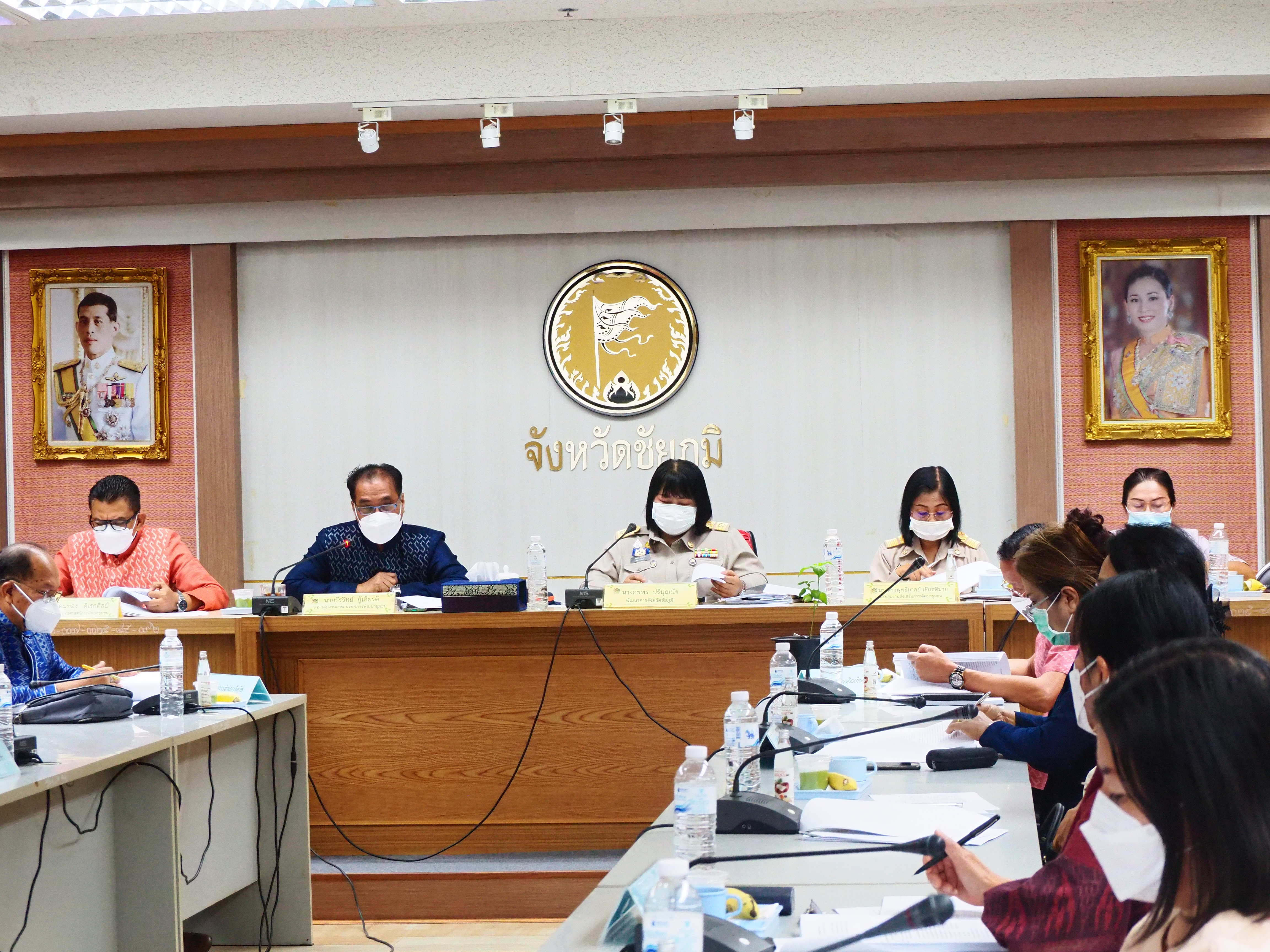 #พช_ชย เดินหน้าขับเคลื่อนงานตามภารกิจกรมการพัฒนาชุมชน และจังหวัดชัยภูมิ ประจำปีงบประมาณ 2565 (ไตรมาส 2) เดือน มกราคม 2565