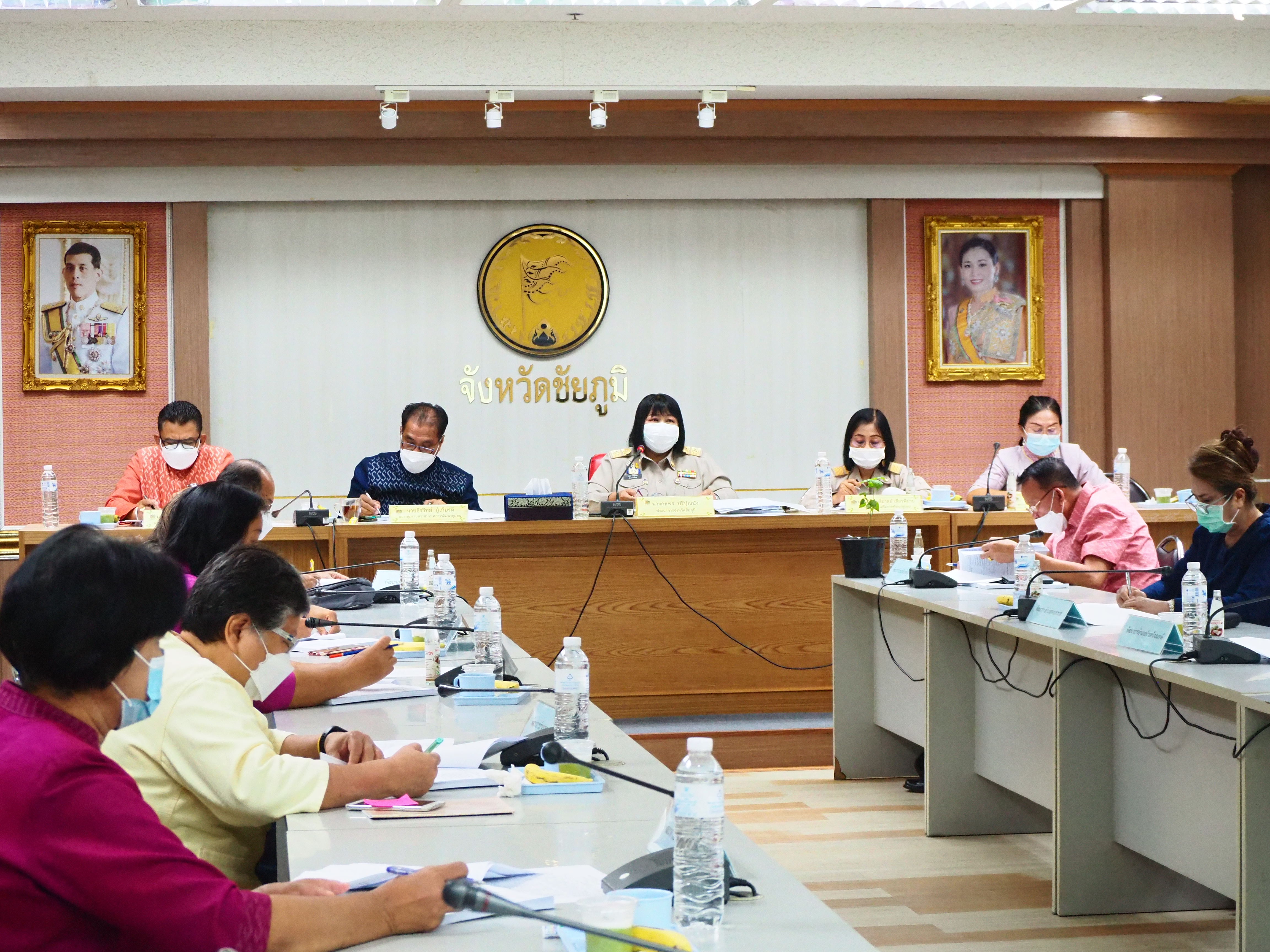 #พช_ชย เดินหน้าขับเคลื่อนงานตามภารกิจกรมการพัฒนาชุมชน และจังหวัดชัยภูมิ ประจำปีงบประมาณ 2565 (ไตรมาส 2) เดือน มกราคม 2565