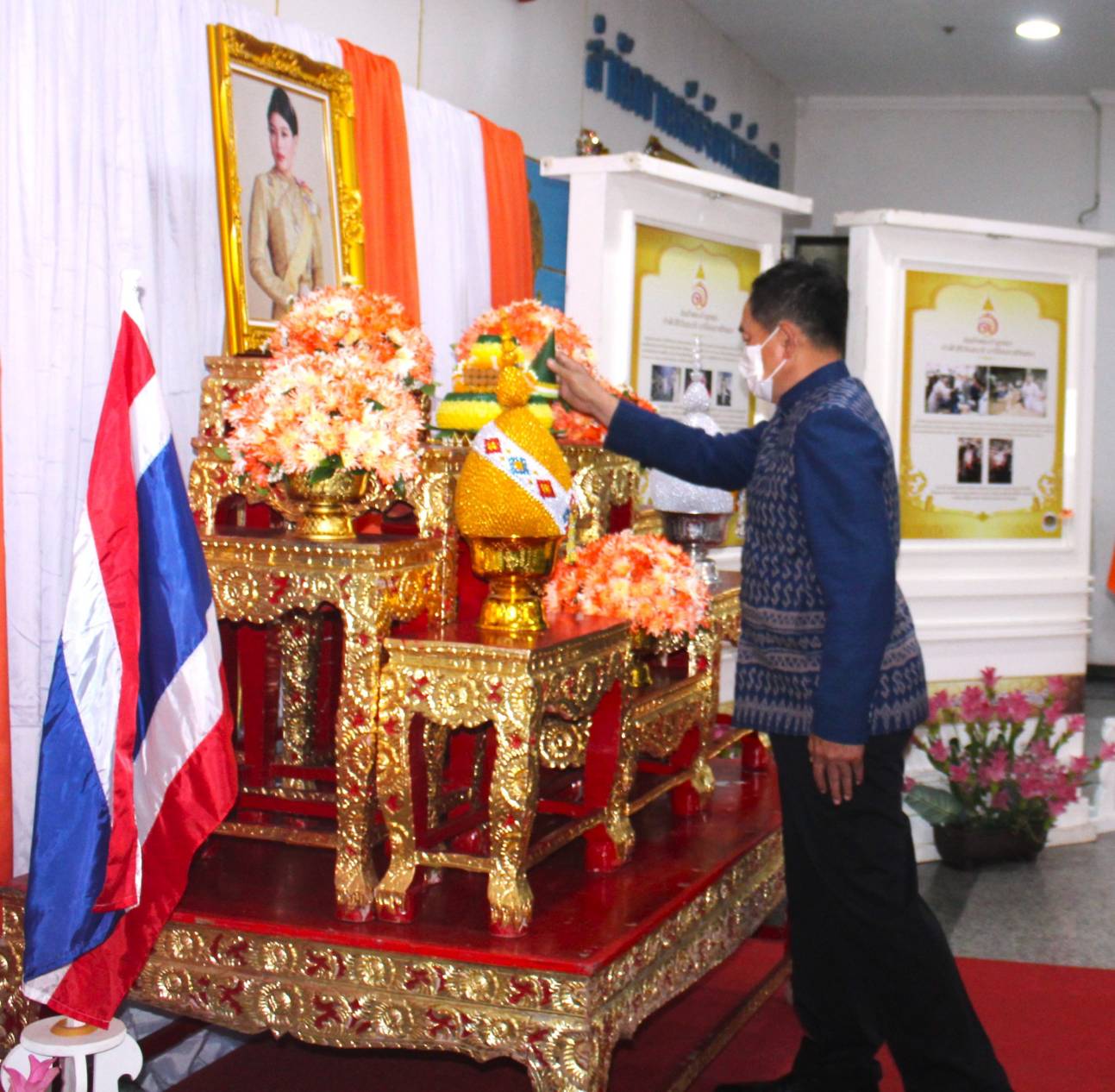 #พช_ชัยภูมิ จัดนิทรรศการเทิดพระเกียรติเนื่องในโอกาสวันคล้ายวันประสูติ สมเด็จพระเจ้าลูกเธอ เจ้าฟ้าสิริวัณณวรี ฯ นารีรัตนราชกัญญา วันที่ 8 มกราคม 2565