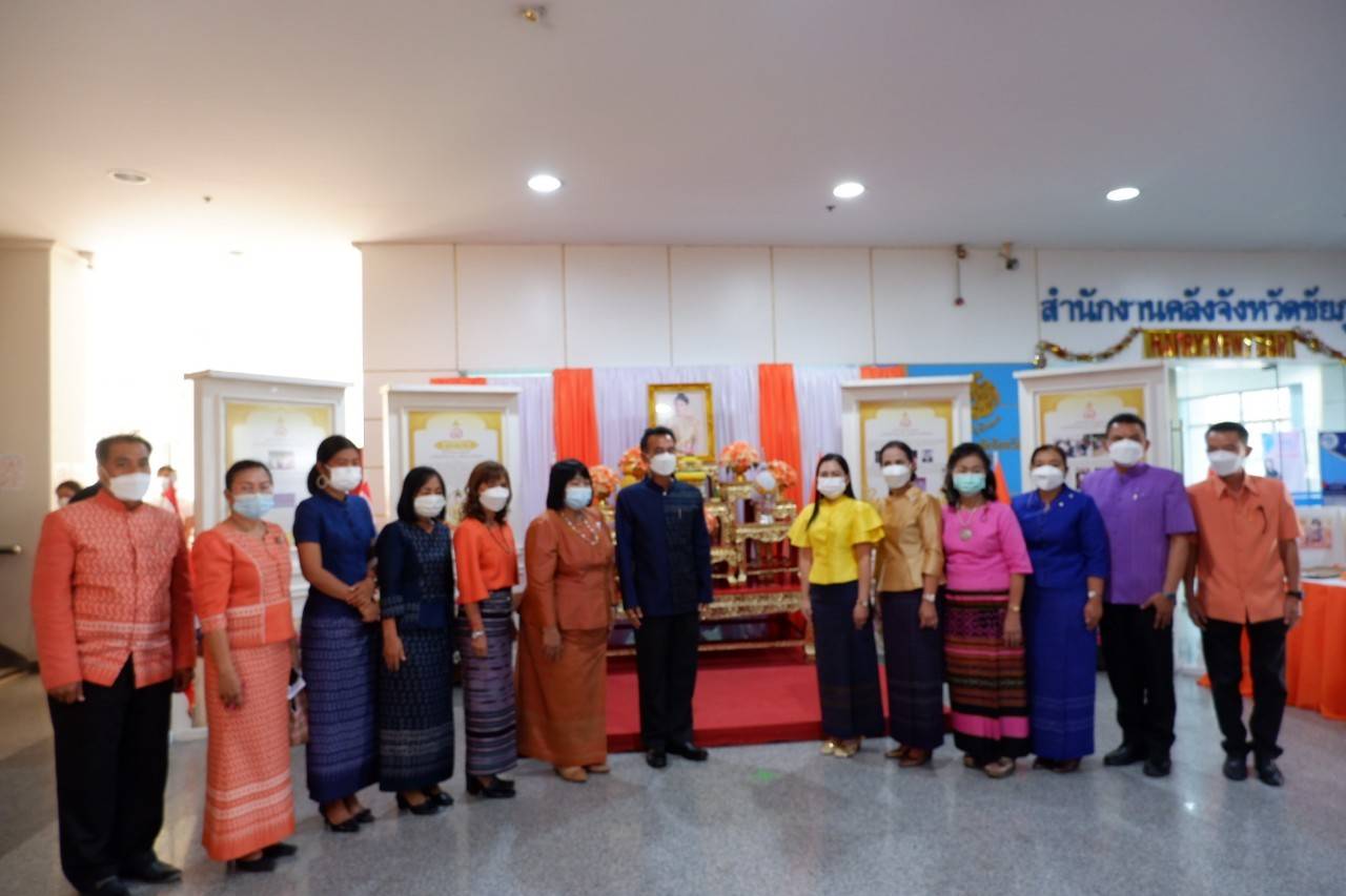 #พช_ชัยภูมิ จัดนิทรรศการเทิดพระเกียรติเนื่องในโอกาสวันคล้ายวันประสูติ สมเด็จพระเจ้าลูกเธอ เจ้าฟ้าสิริวัณณวรี ฯ นารีรัตนราชกัญญา วันที่ 8 มกราคม 2565