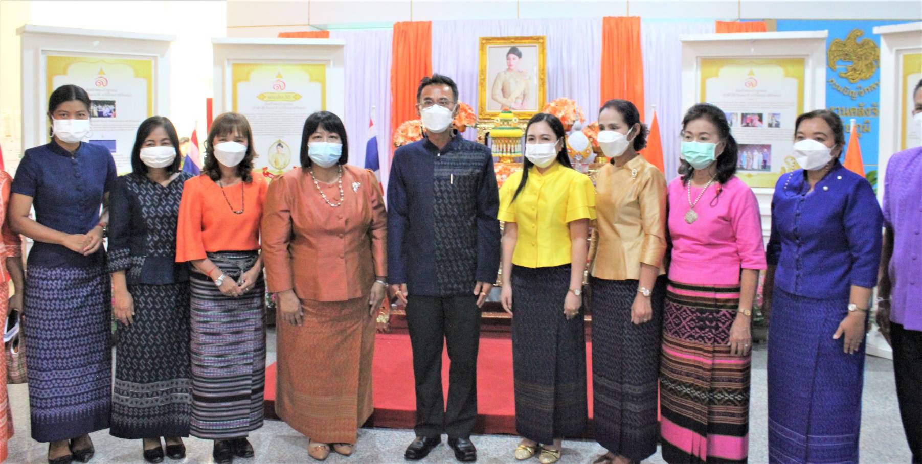 #พช_ชัยภูมิ จัดนิทรรศการเทิดพระเกียรติเนื่องในโอกาสวันคล้ายวันประสูติ สมเด็จพระเจ้าลูกเธอ เจ้าฟ้าสิริวัณณวรี ฯ นารีรัตนราชกัญญา วันที่ 8 มกราคม 2565