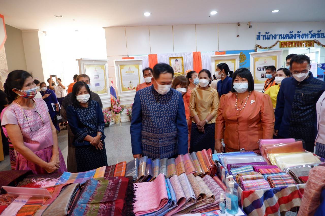 #พช_ชัยภูมิ จัดนิทรรศการเทิดพระเกียรติเนื่องในโอกาสวันคล้ายวันประสูติ สมเด็จพระเจ้าลูกเธอ เจ้าฟ้าสิริวัณณวรี ฯ นารีรัตนราชกัญญา วันที่ 8 มกราคม 2565