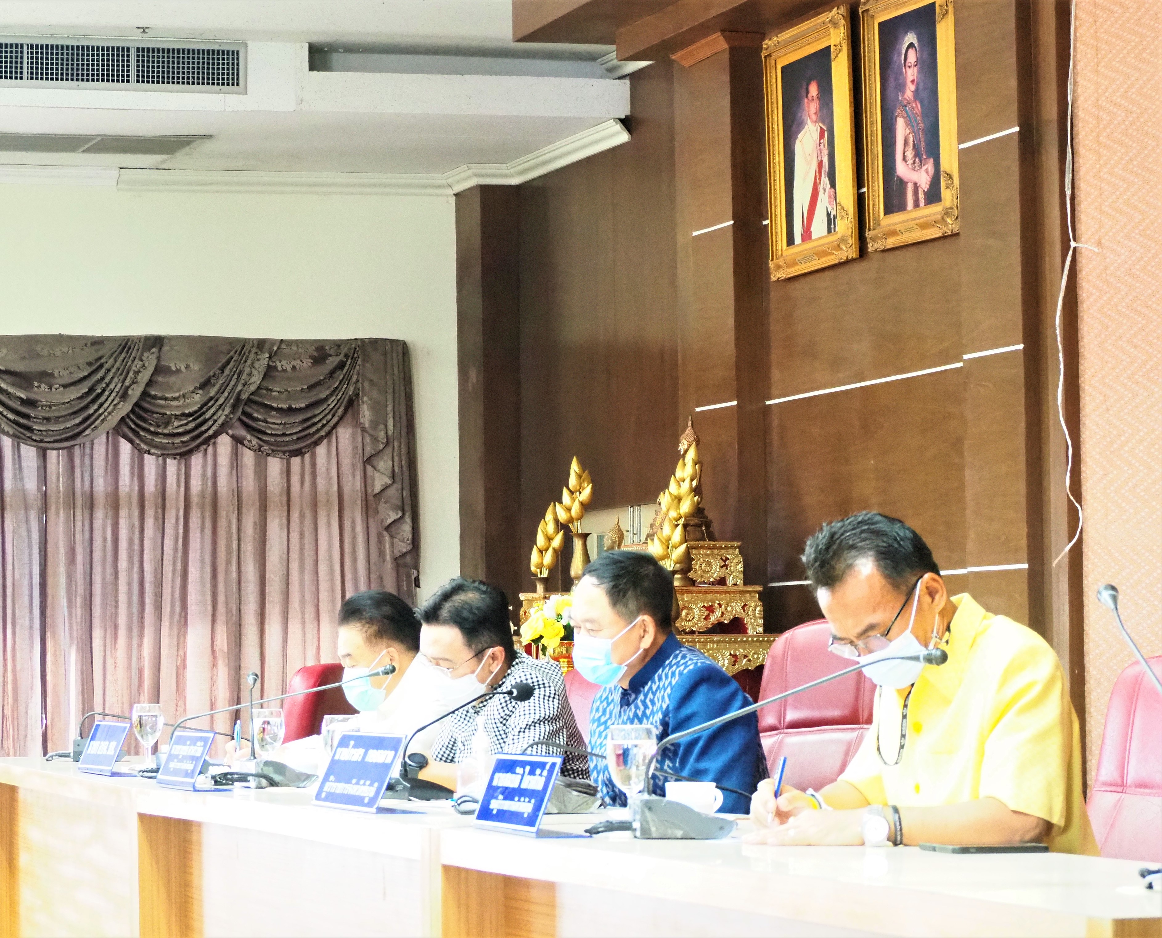 #พช_ชัยภูมิ ร่วมการประชุมขับเคลื่อนและติดตามนโยบายของรัฐบาลและภารกิจสำคัญของกระทรวงมหาดไทย ผ่านระบบการวีดิทัศน์ทางไกล (VCS)