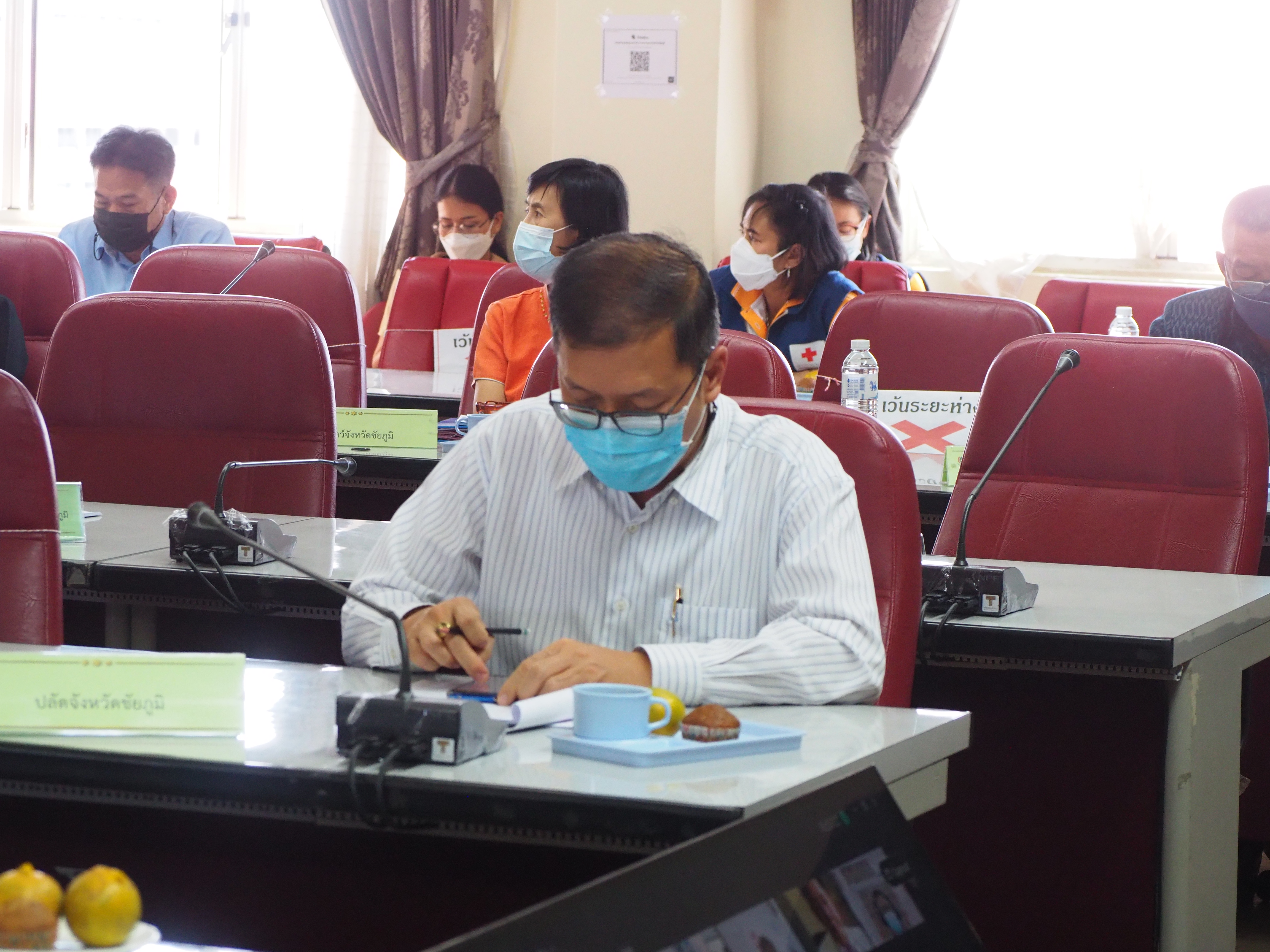 #พช_ชัยภูมิ ประชุมคณะกรรมการบริหารศูนย์อำนวยการชจัดความยากจนและพัฒนาคนทุกช่วงวัยอย่างยั่งยืนตามหลักปรัชญาของเศรษฐกิจพอเพียงจังหวัดชัยภูมิ (คจพ. จ. ชย.)