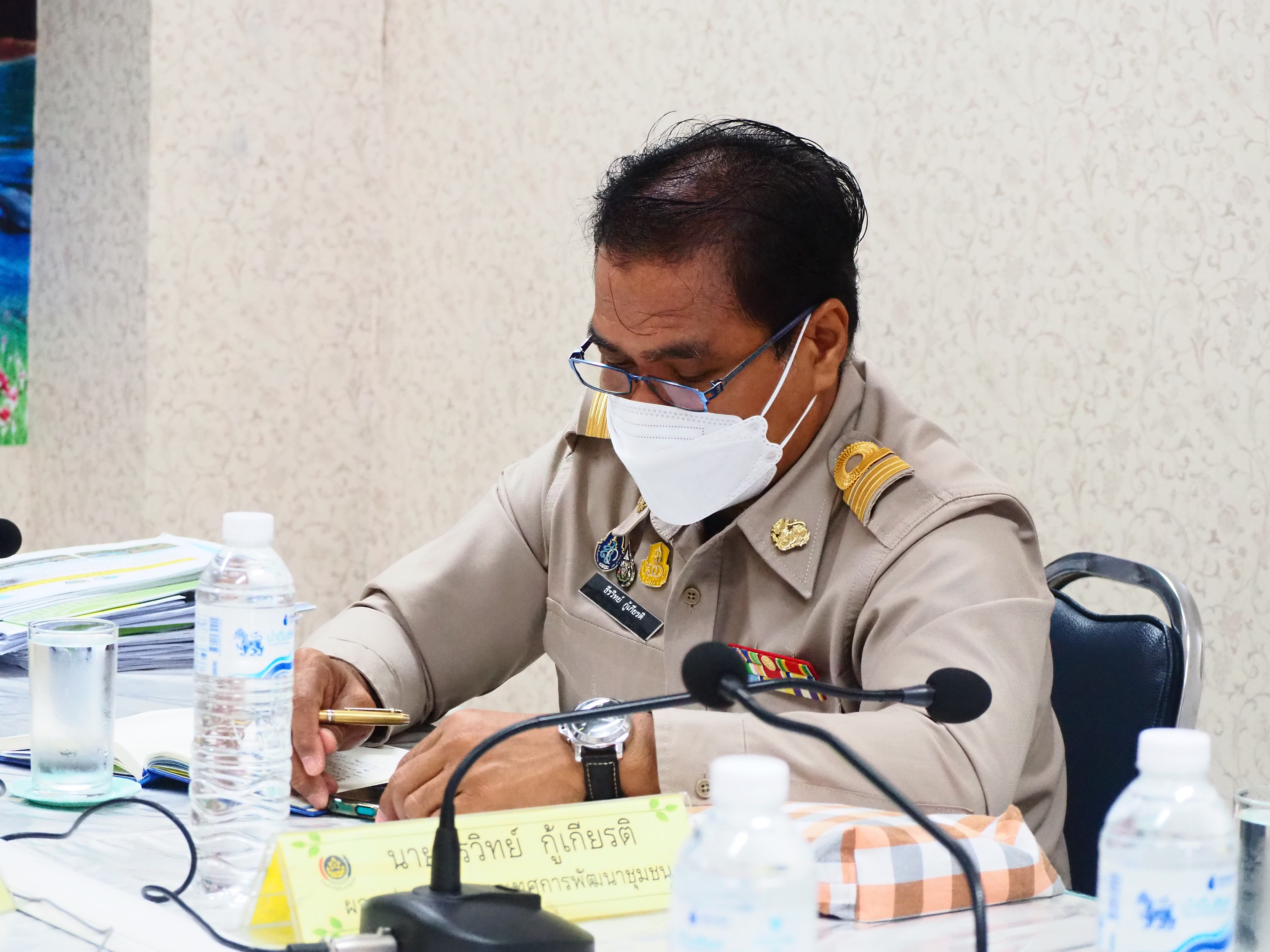 #พช_ชัยภูมิ ร่วมประชุมกรมการพัฒนาชุมชน ครั้งที่ 1/2565 ผ่านระบบวิดีทัศน์ทางไกล (Video Conference)