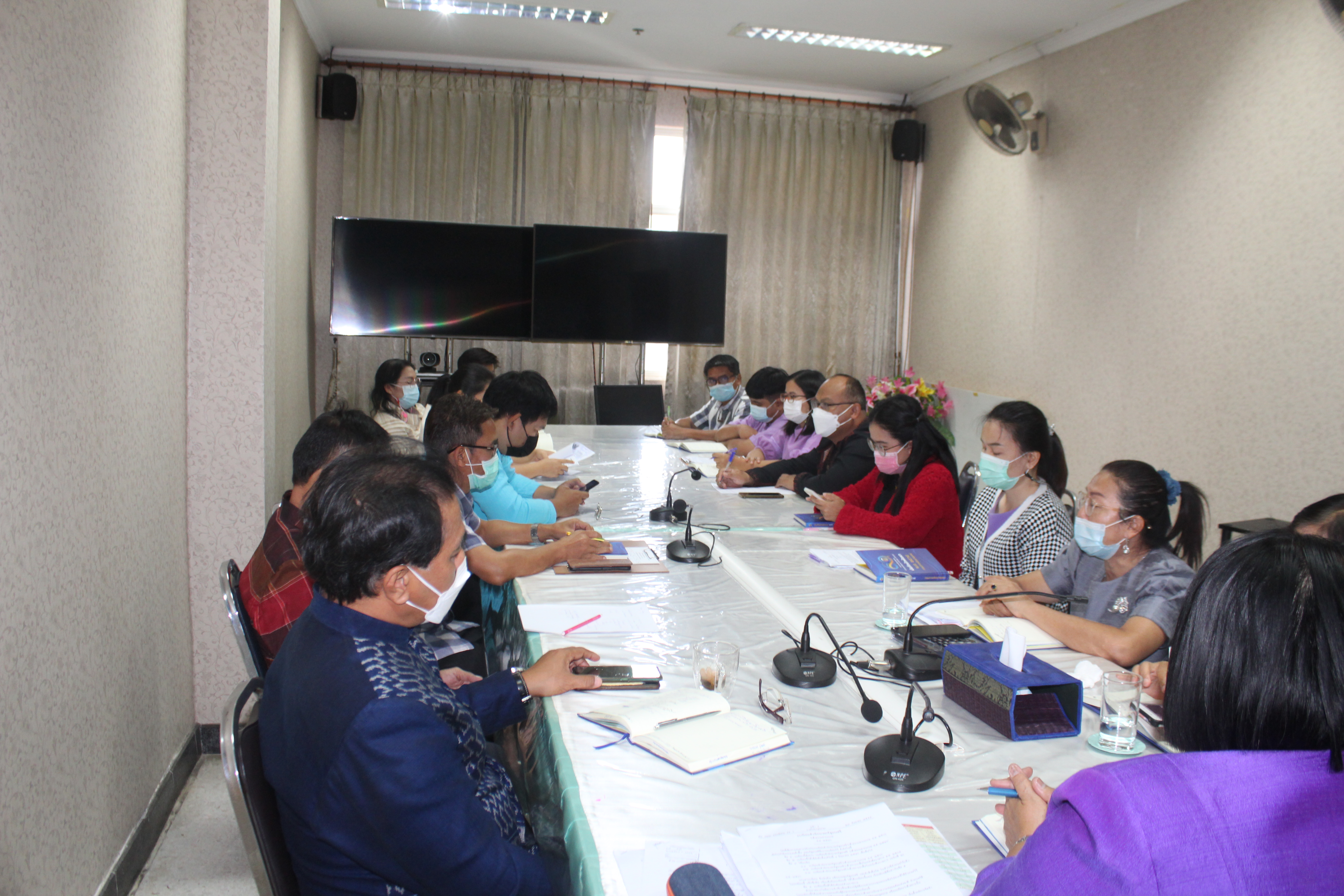 #พช_ชัยภูมิ ประชุมติดตามดำเนินกิจกรรมพัฒนาชุมชน จังหวัดชัยภูมิ ปีงบประมาณ 2565 ประจำเดือน กุมภาพันธ์ 2565