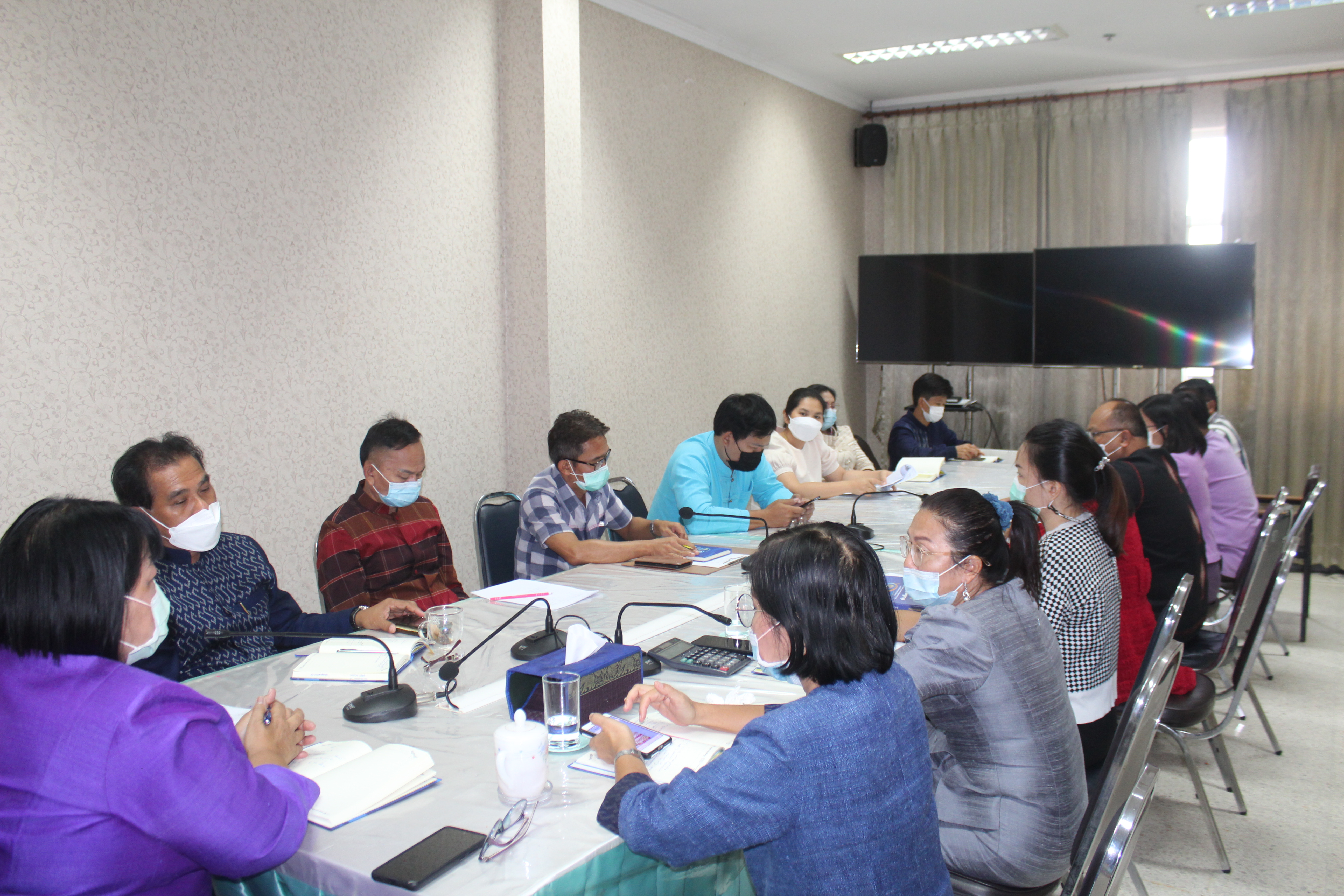 #พช_ชัยภูมิ ประชุมติดตามดำเนินกิจกรรมพัฒนาชุมชน จังหวัดชัยภูมิ ปีงบประมาณ 2565 ประจำเดือน กุมภาพันธ์ 2565