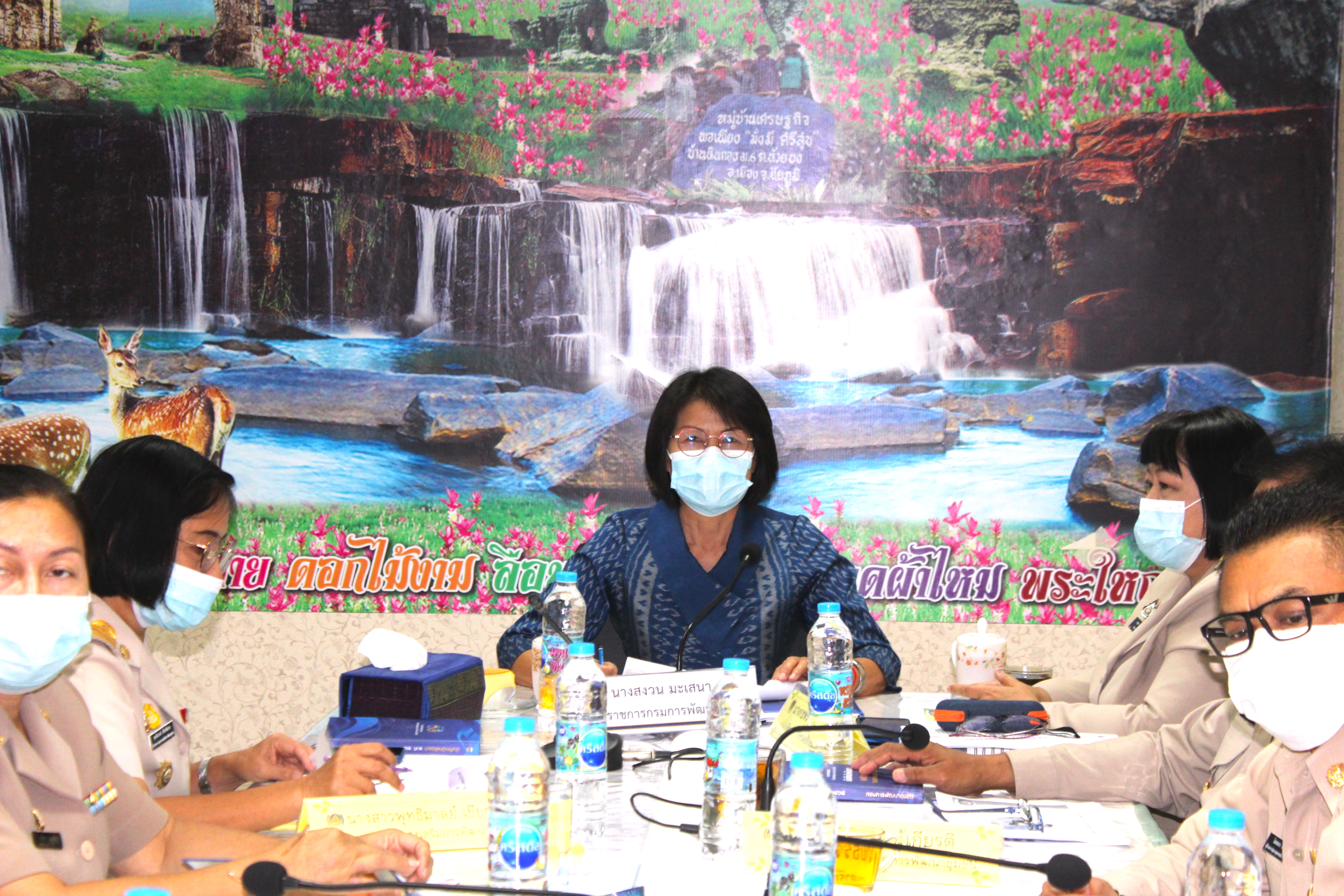 #พช_ชัยภูมิ รับการตรวจติดตามตามประเด็นการตรวจราชการกรมการพัฒนาชุมชน ประจำเดือนกุมภาพันธ์ พ.ศ. 2565