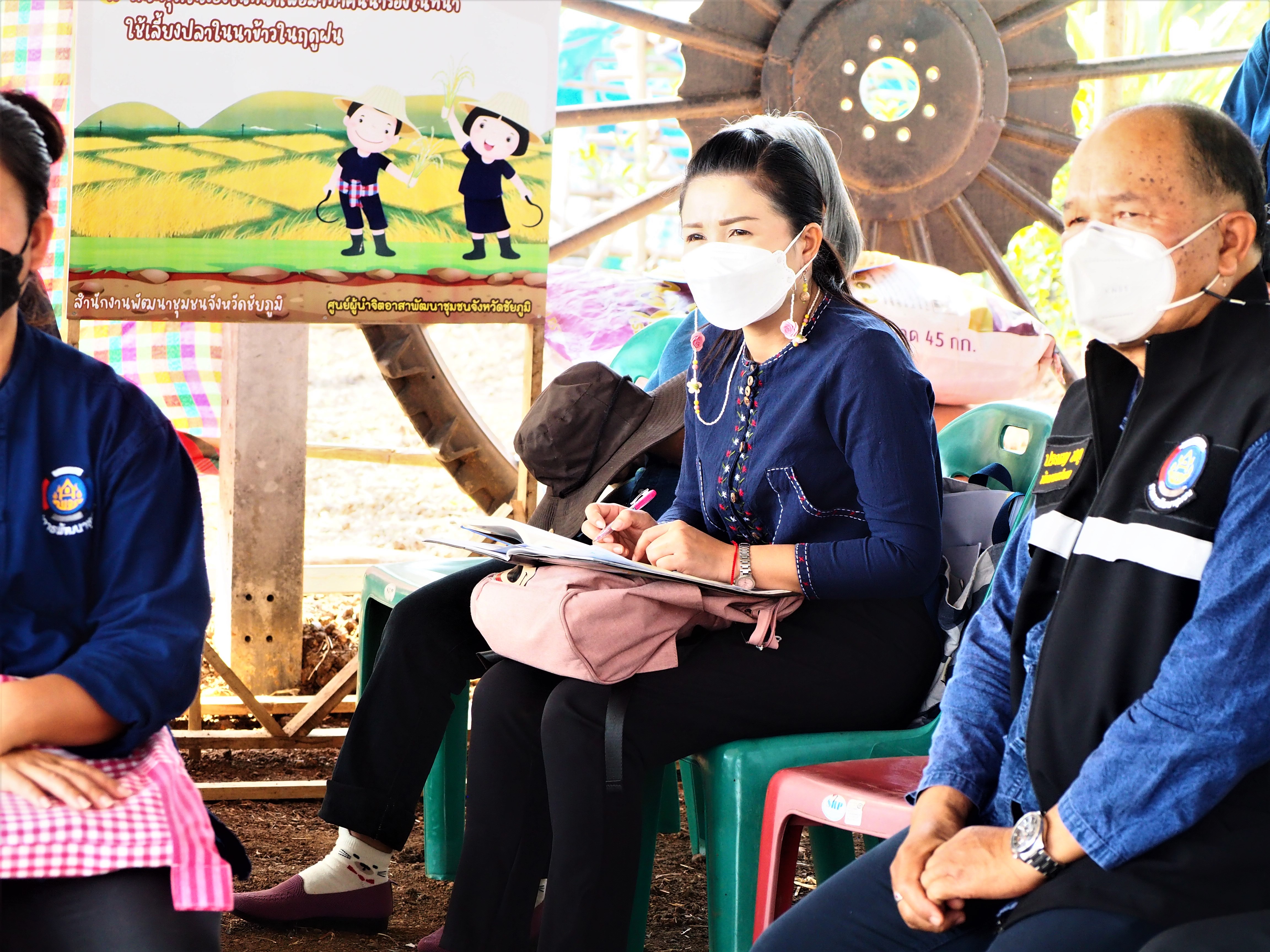 #พช_ชัยภูมิ รับการตรวจราชการของผู้ตรวจราชการกรมการพัฒนาชุมชน เขตตรวจราชการที่ 13 (นางสงวน มะเสนา) ประจำเดือนกุมภาพันธ์ 2565