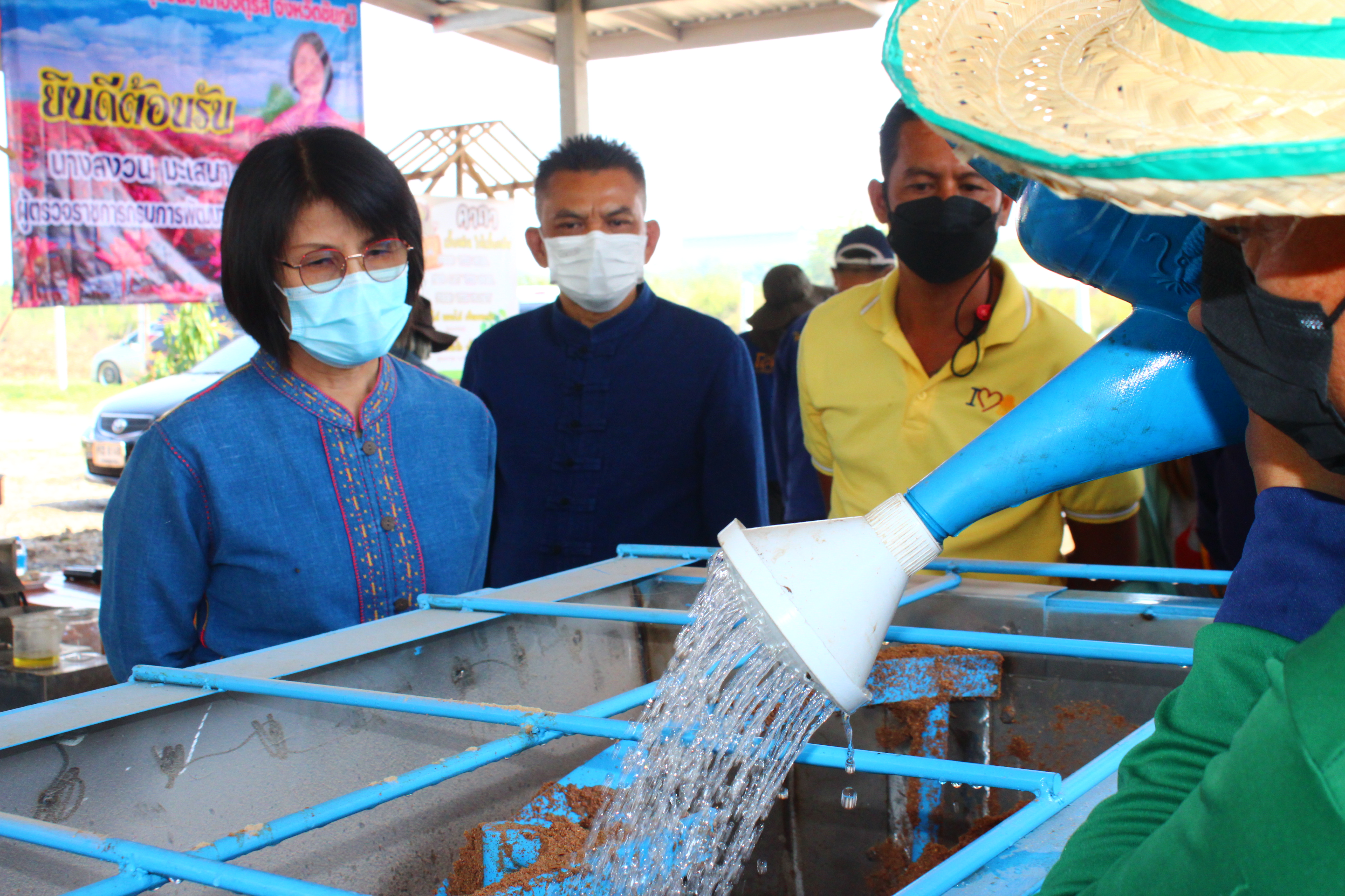 #พช_ชัยภูมิ รับการตรวจราชการของผู้ตรวจราชการกรมการพัฒนาชุมชน เขตตรวจราชการที่ 13 (นางสงวน มะเสนา) ประจำเดือนกุมภาพันธ์ 2565