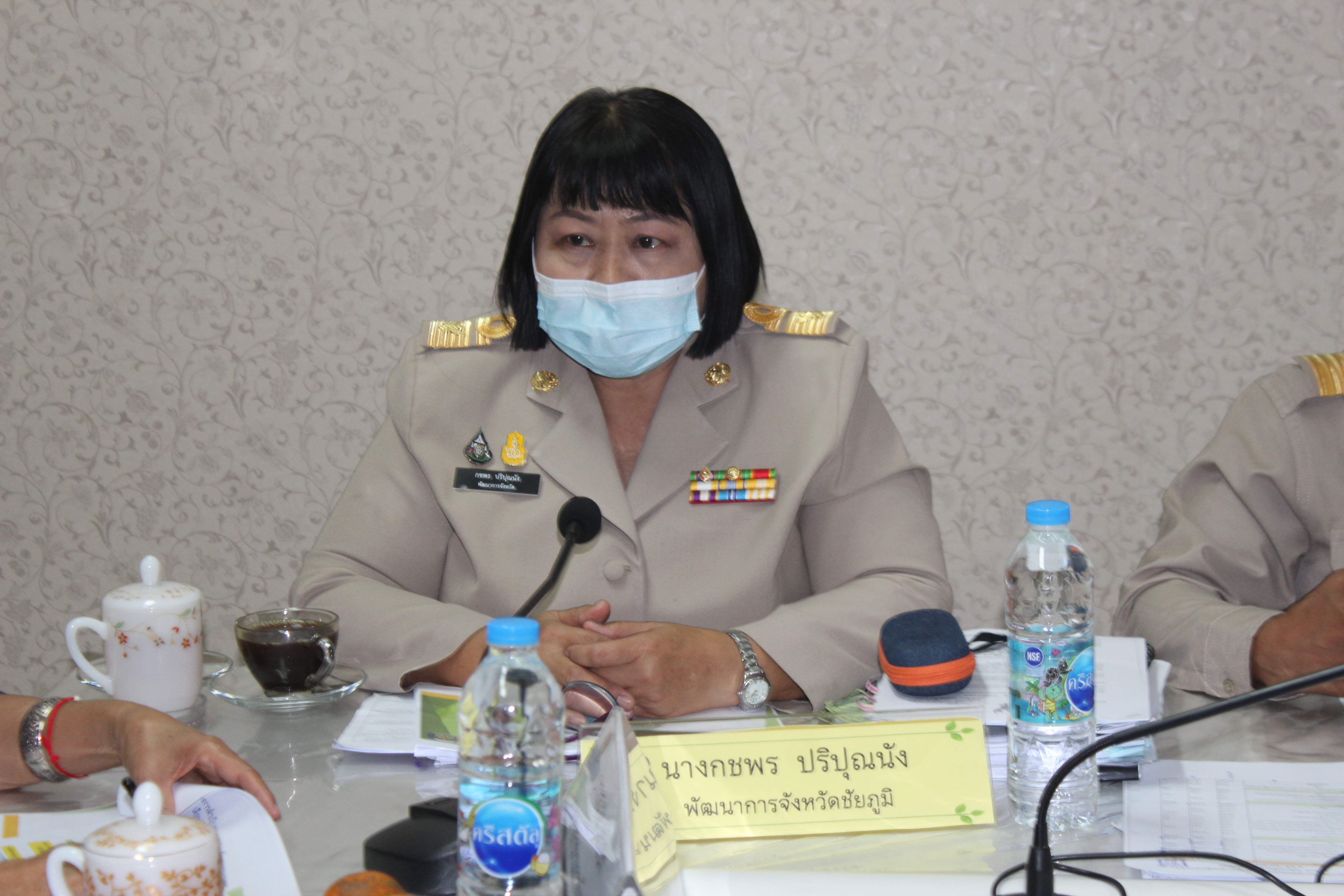 #พช_ชัยภูมิ รับการตรวจติดตามตามประเด็นการตรวจราชการกรมการพัฒนาชุมชน ประจำเดือนกุมภาพันธ์ พ.ศ. 2565