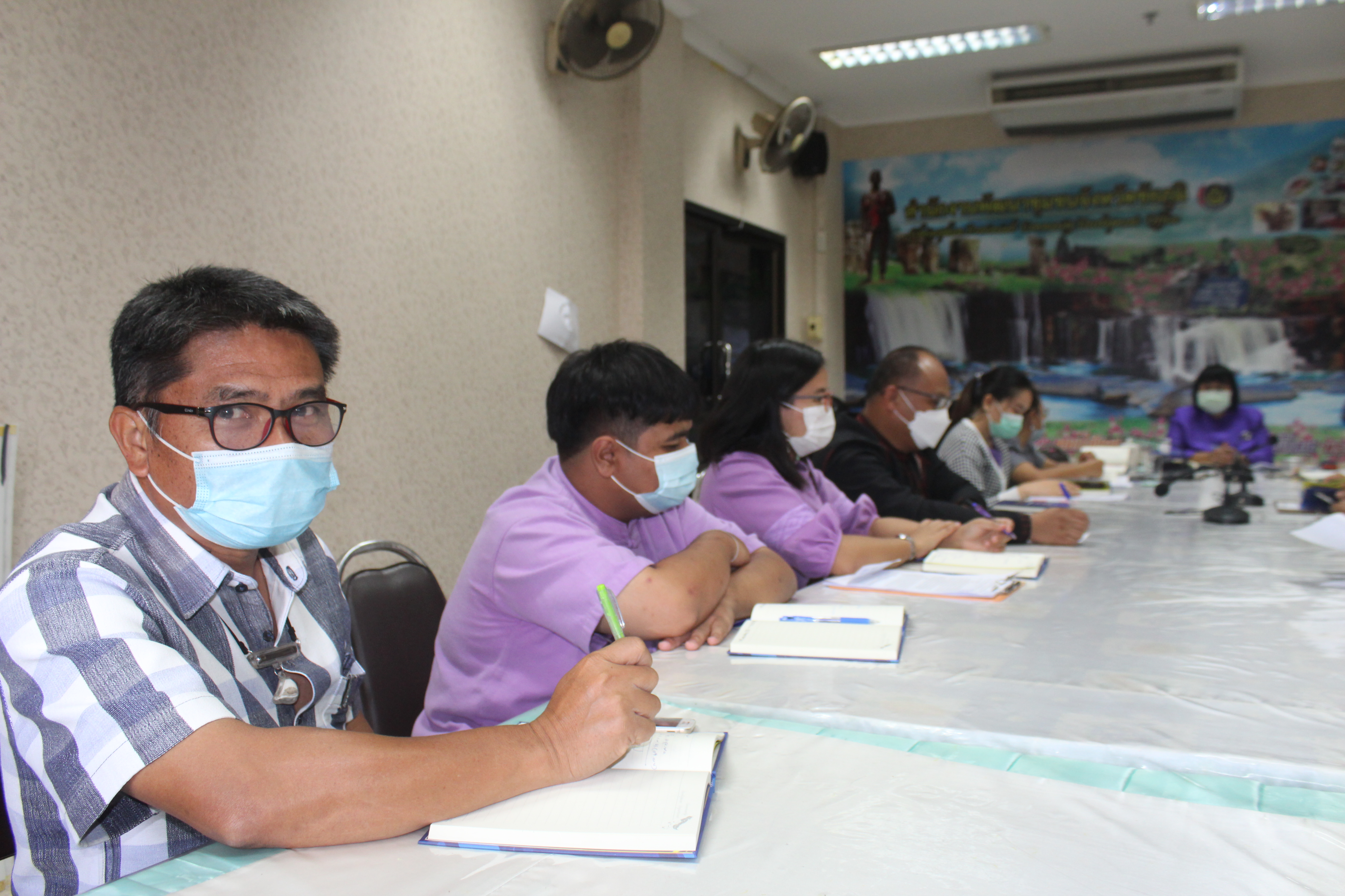 #พช_ชัยภูมิ ประชุมติดตามดำเนินกิจกรรมพัฒนาชุมชน จังหวัดชัยภูมิ ปีงบประมาณ 2565 ประจำเดือน กุมภาพันธ์ 2565