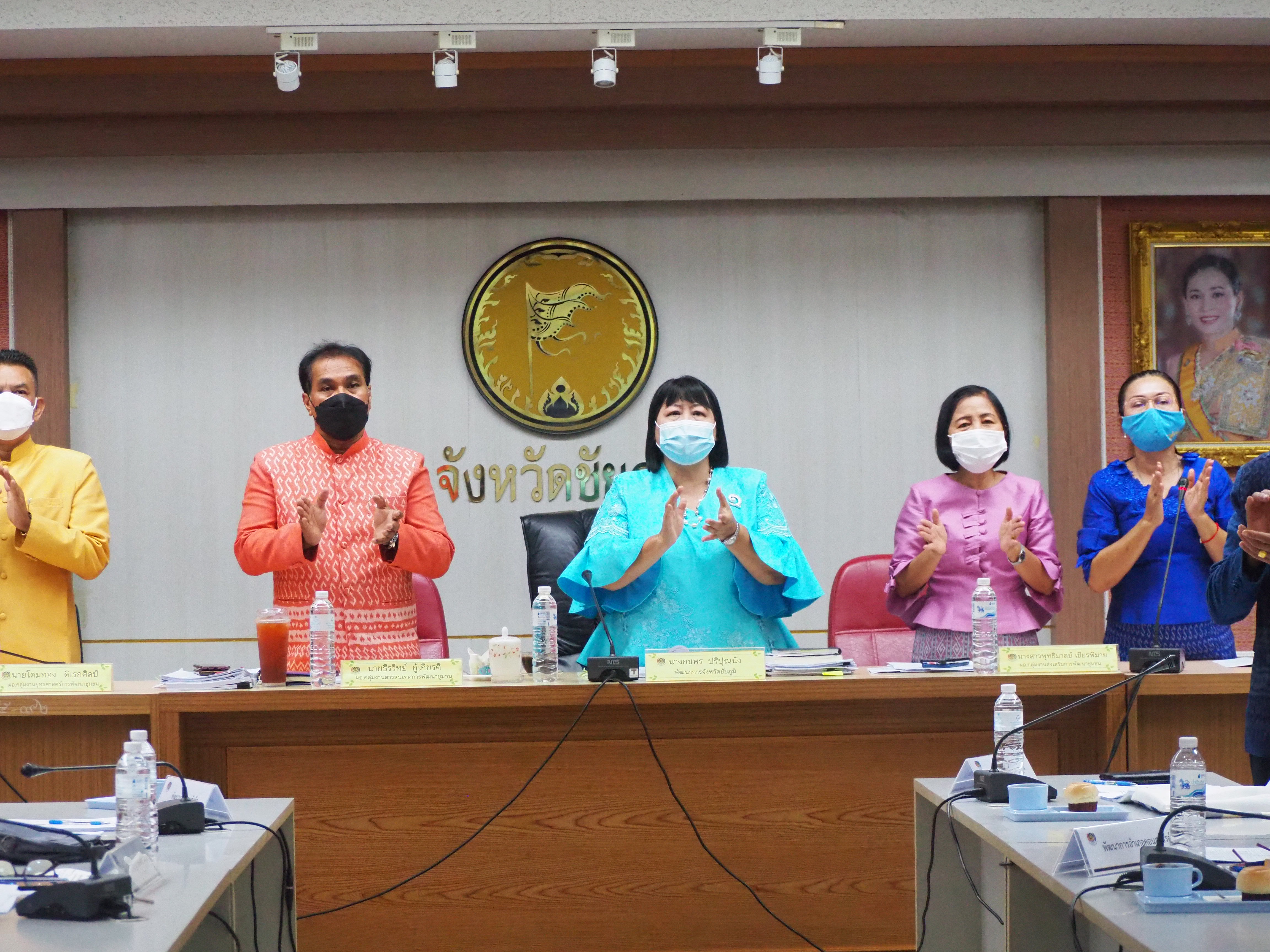 #พช_ชย ขับเคลื่อนงานตามภารกิจกรมการพัฒนาชุมชน และจังหวัดชัยภูมิ ประจำปีงบประมาณ 2565 (ไตรมาส 2) เดือน กุมภาพันธ์ 2565