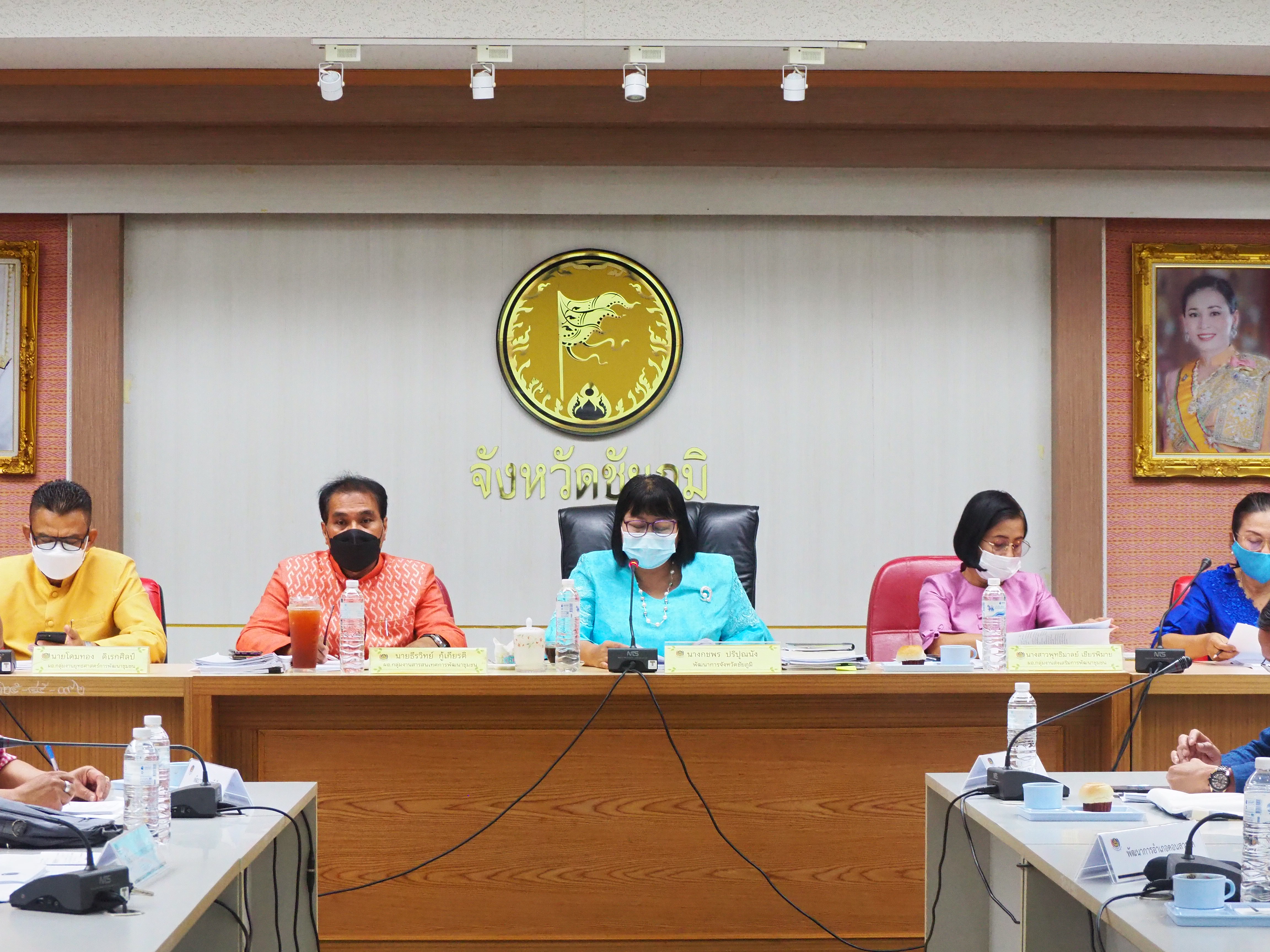 #พช_ชย ขับเคลื่อนงานตามภารกิจกรมการพัฒนาชุมชน และจังหวัดชัยภูมิ ประจำปีงบประมาณ 2565 (ไตรมาส 2) เดือน กุมภาพันธ์ 2565