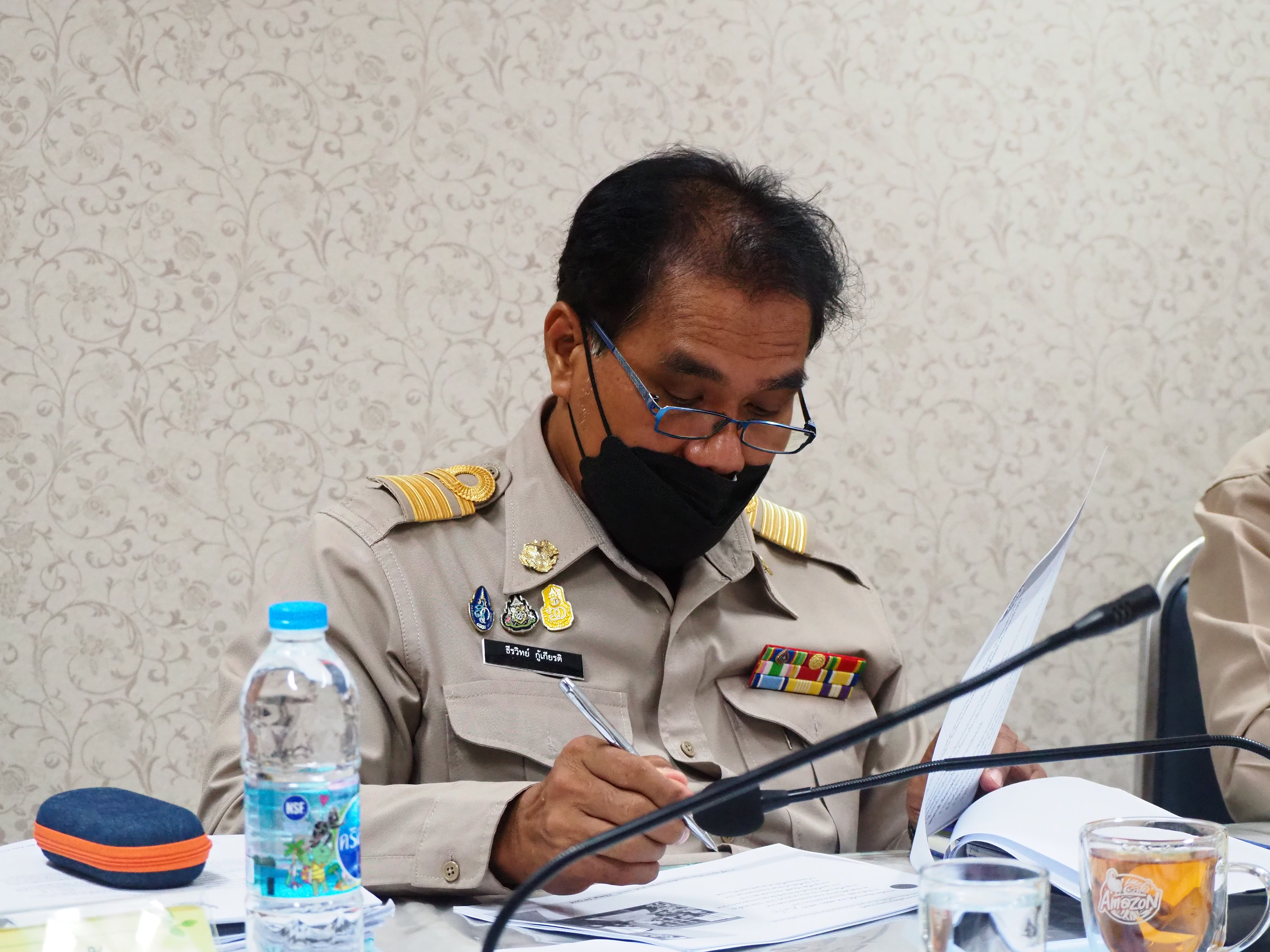 #พช_ชัยภูมิ รับการตรวจติดตามตามประเด็นการตรวจราชการกรมการพัฒนาชุมชน ประจำเดือนกุมภาพันธ์ พ.ศ. 2565