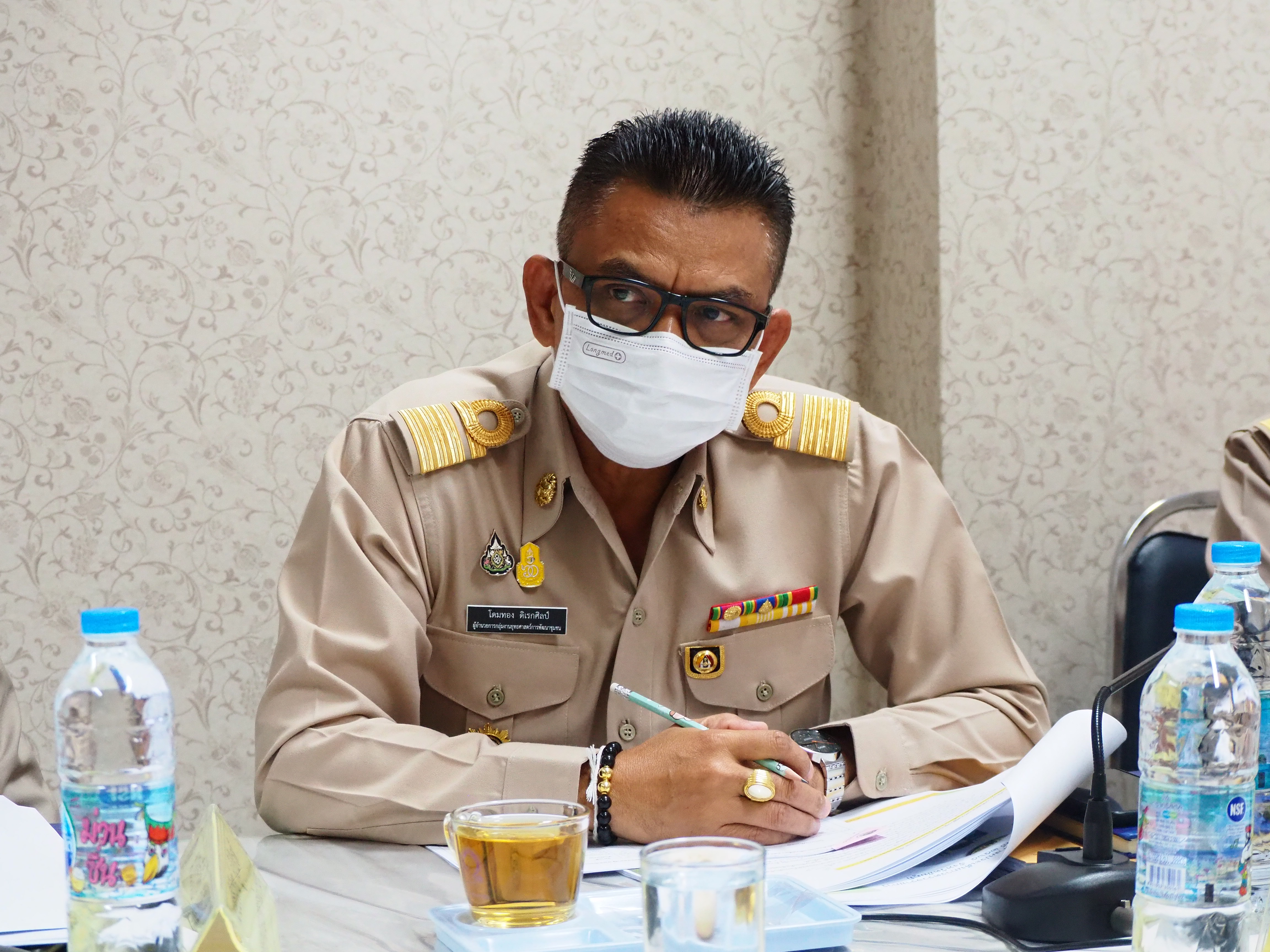 #พช_ชัยภูมิ รับการตรวจติดตามตามประเด็นการตรวจราชการกรมการพัฒนาชุมชน ประจำเดือนกุมภาพันธ์ พ.ศ. 2565