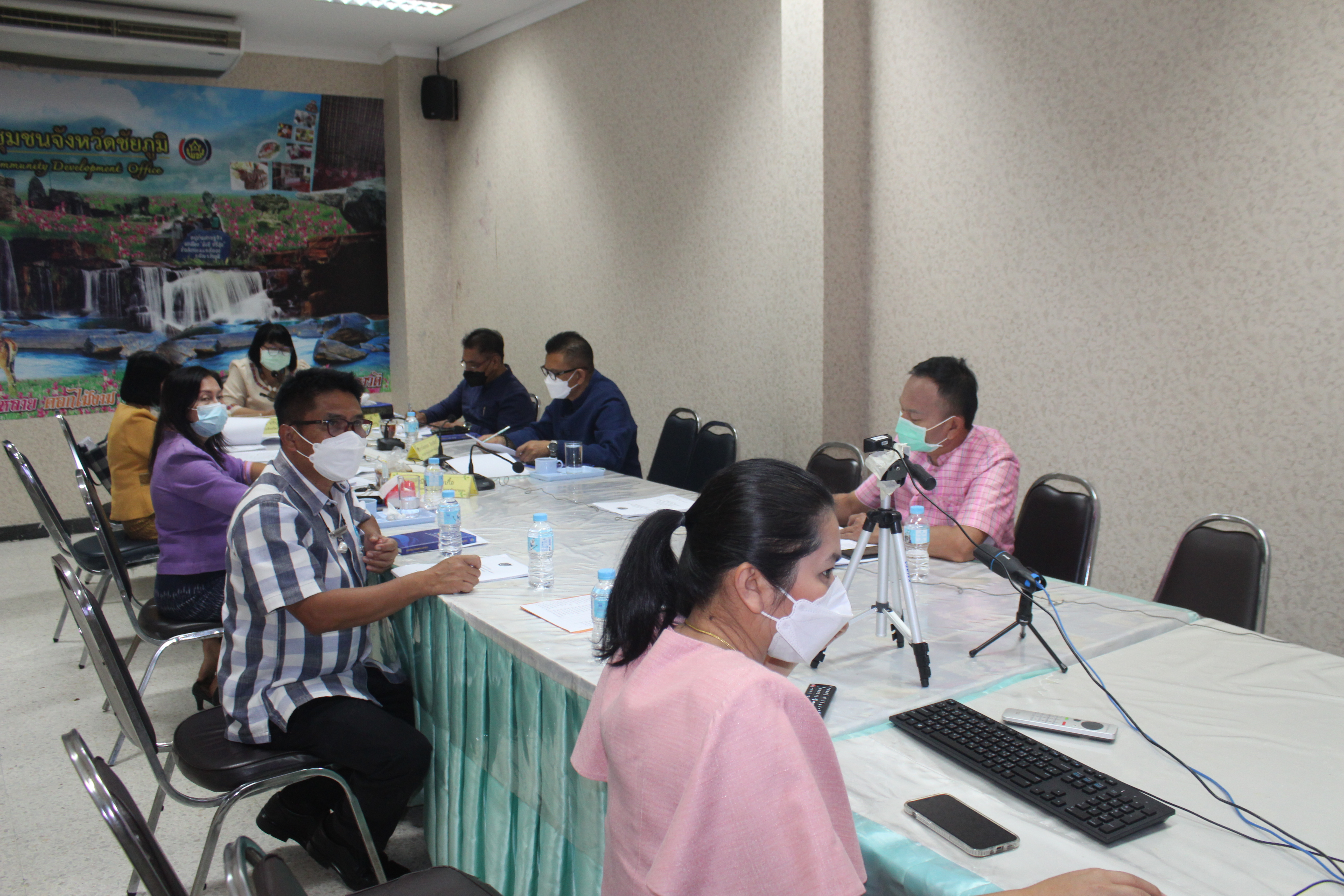 #พช_ชย ขับเคลื่อนงานตามภารกิจกรมการพัฒนาชุมชน และจังหวัดชัยภูมิ ประจำปีงบประมาณ 2565 (ไตรมาส 2) เดือน มีนาคม 2565