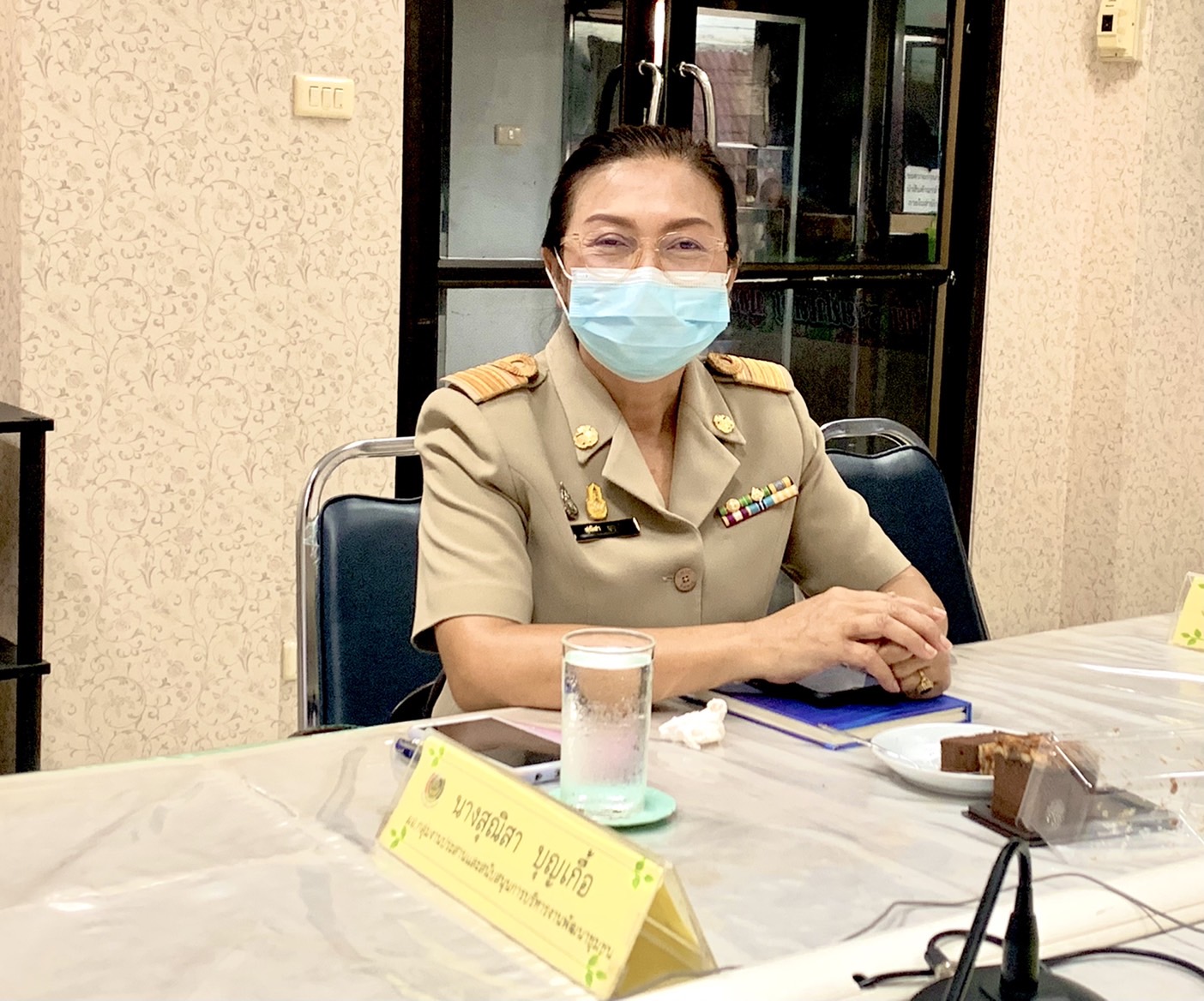 #พช_ชัยภูมิ ร่วมรับฟังการบริหารการจัดเก็บข้อมูลความจำเป็นพื้นฐาน (จปฐ.) ปี 2565