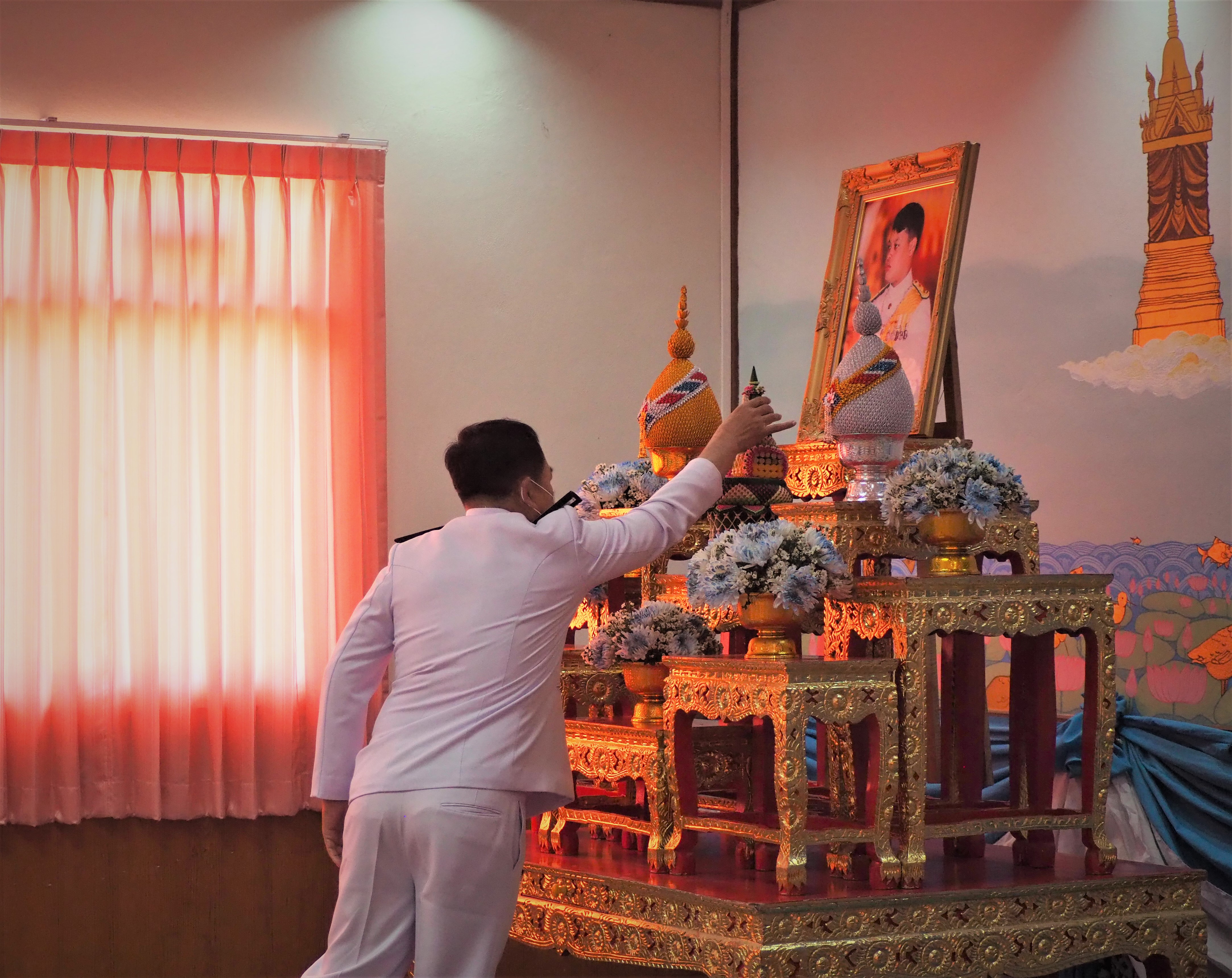 #พช_ชัยภูมิ ร่วมพิธีเฉลิมพระเกียรติ สมเด็จพระเจ้าลูกยาเธอ เจ้าฟ้าทีปังกรรัศมีโชติ มหาวชิโรตตมางกูร สิริวิบูลยราชกุมาร เนื่องในโอกาสวันคล้ายวันประสูติ 29 เมษายน 2565