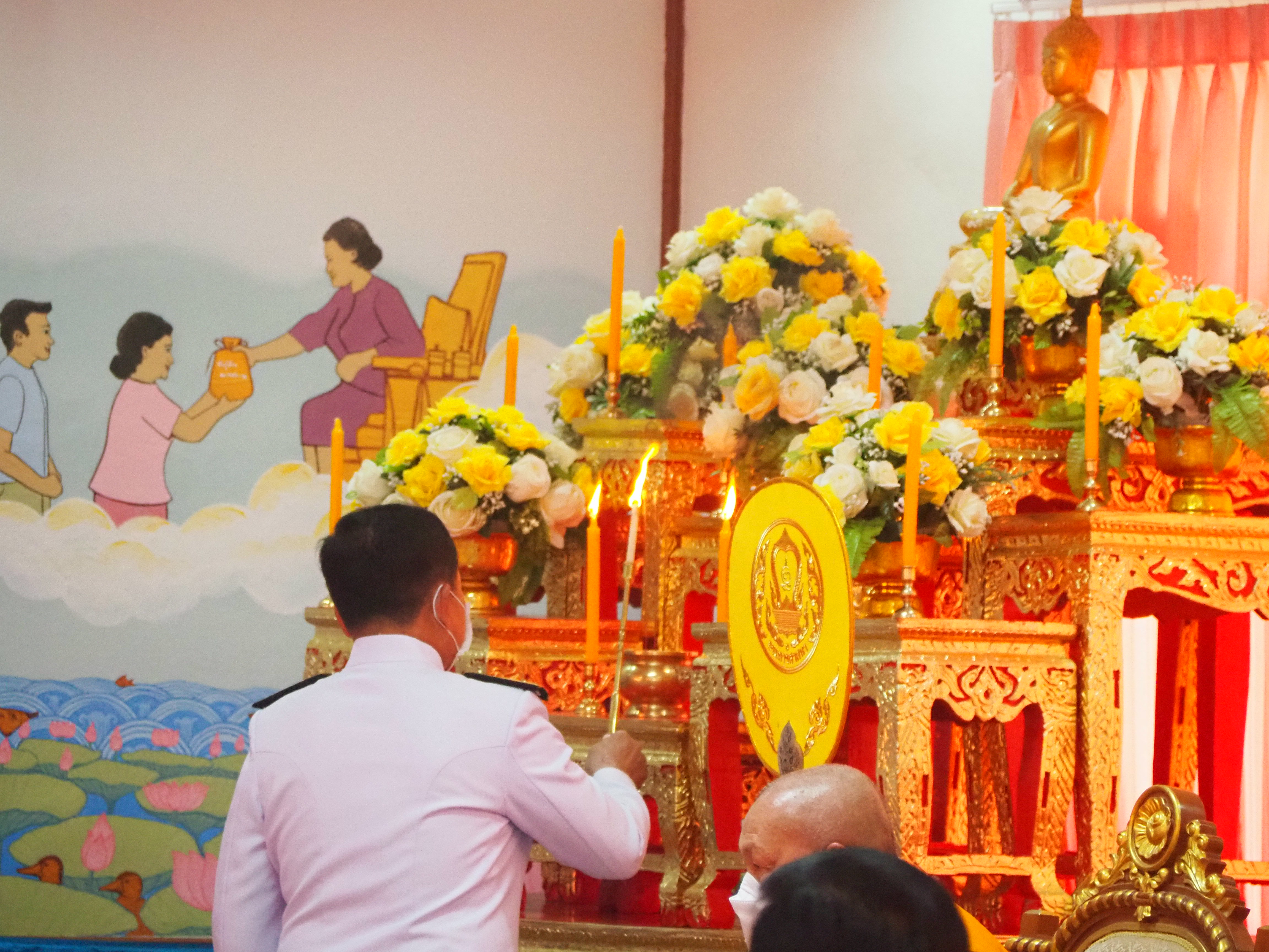 #พช_ชัยภูมิ ร่วมพิธีเฉลิมพระเกียรติ สมเด็จพระเจ้าลูกยาเธอ เจ้าฟ้าทีปังกรรัศมีโชติ มหาวชิโรตตมางกูร สิริวิบูลยราชกุมาร เนื่องในโอกาสวันคล้ายวันประสูติ 29 เมษายน 2565