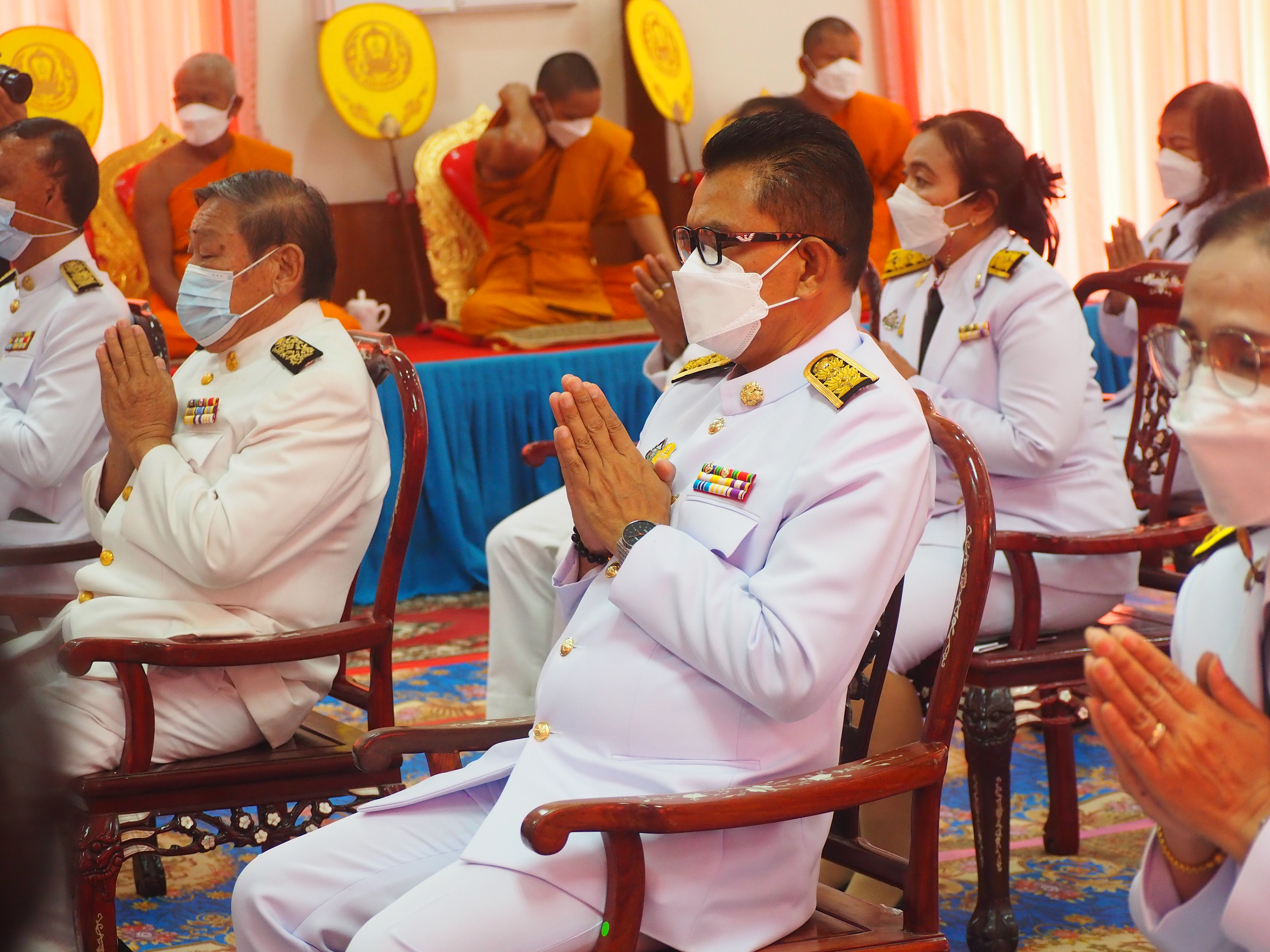 #พช_ชัยภูมิ ร่วมพิธีเฉลิมพระเกียรติ สมเด็จพระเจ้าลูกยาเธอ เจ้าฟ้าทีปังกรรัศมีโชติ มหาวชิโรตตมางกูร สิริวิบูลยราชกุมาร เนื่องในโอกาสวันคล้ายวันประสูติ 29 เมษายน 2565