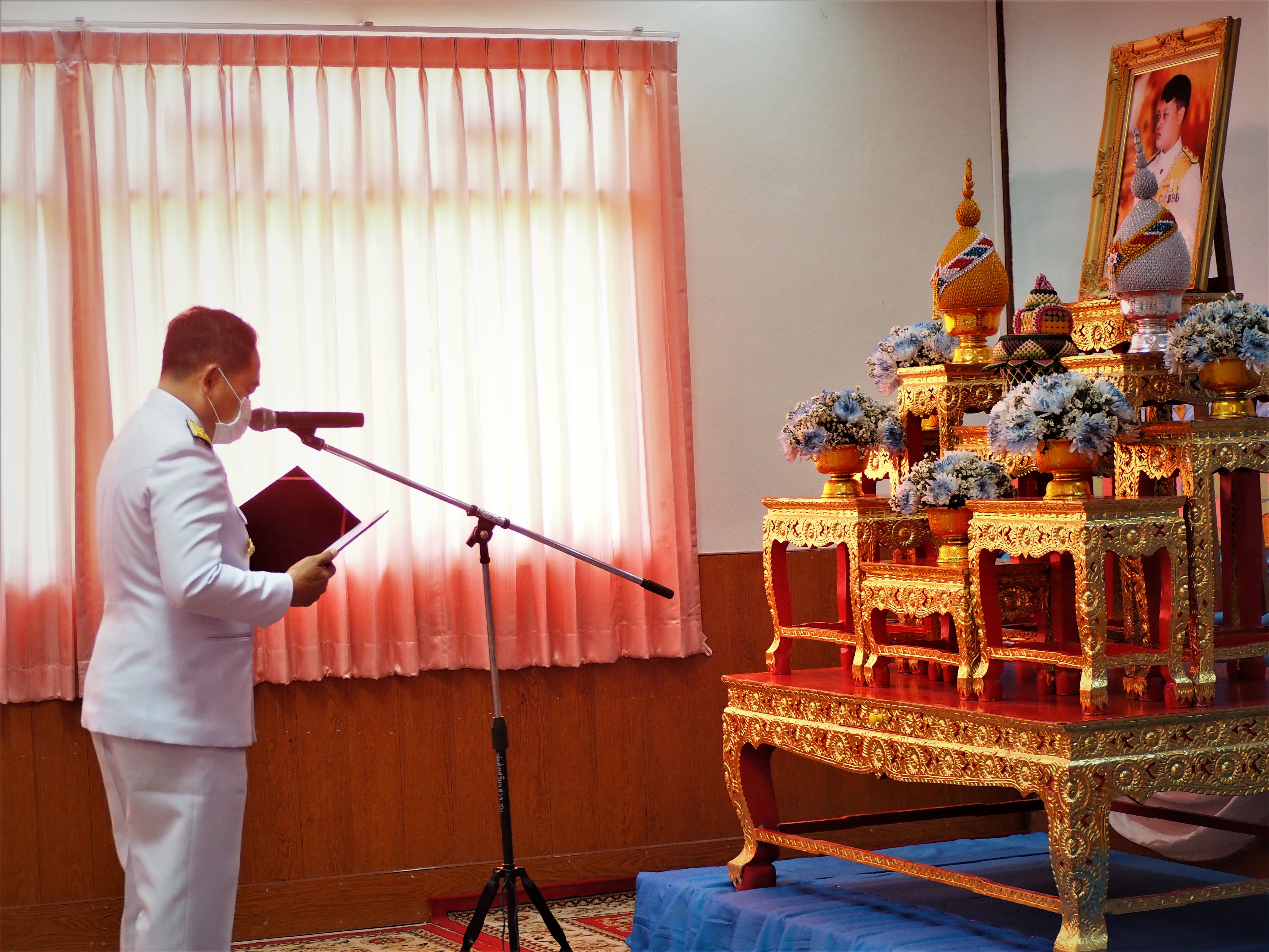 #พช_ชัยภูมิ ร่วมพิธีเฉลิมพระเกียรติ สมเด็จพระเจ้าลูกยาเธอ เจ้าฟ้าทีปังกรรัศมีโชติ มหาวชิโรตตมางกูร สิริวิบูลยราชกุมาร เนื่องในโอกาสวันคล้ายวันประสูติ 29 เมษายน 2565