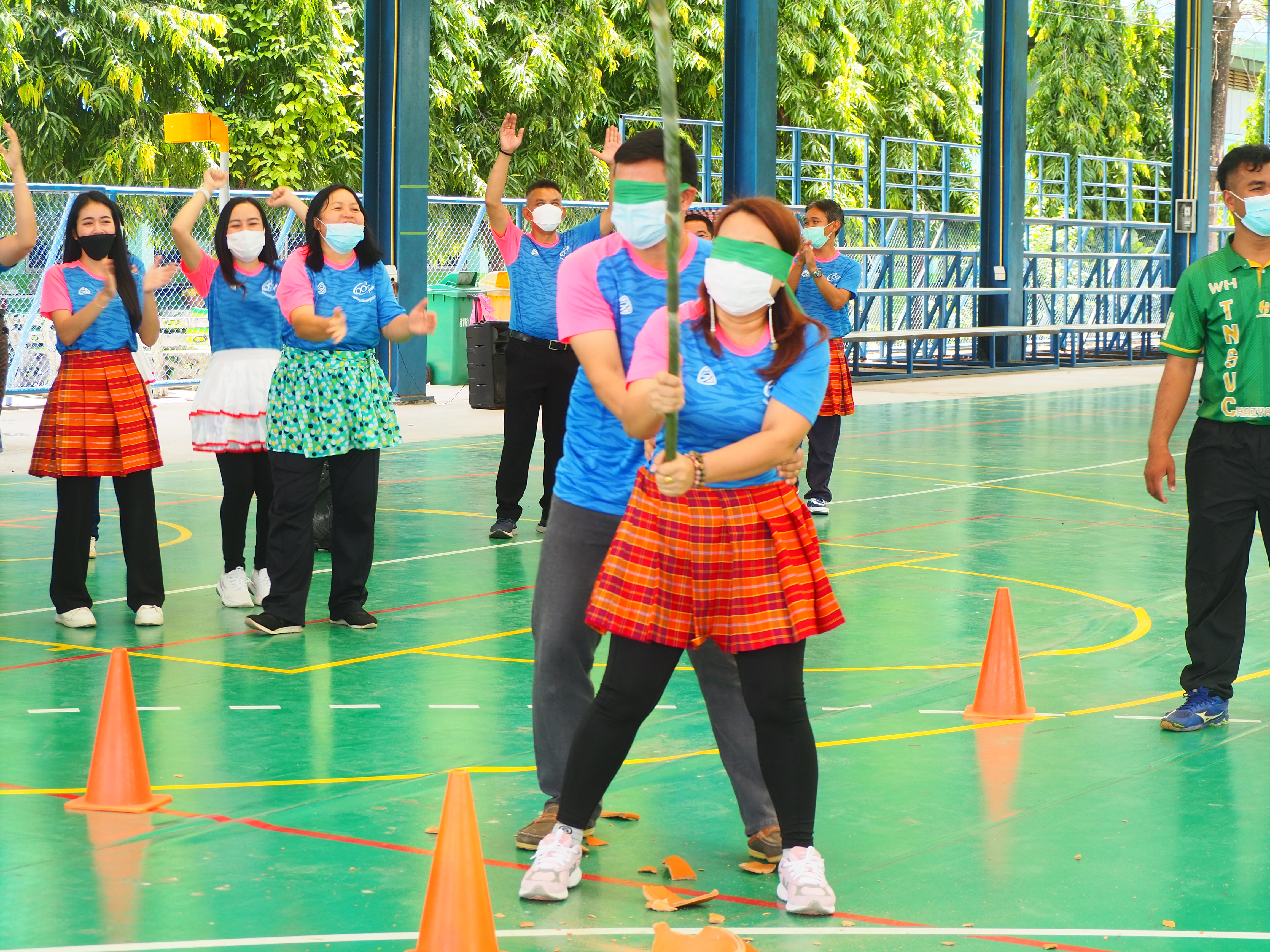 #พช_ชัยภูมิ จัดโครงการแข่งกีฬา “สานสัมพันธ์น้องพึ่ ๖๐ ปี พช.” เนื่องในโอกาสที่กรมการพัฒนาชุมชนก้าวเข้าสู่ปีที่ ๖๐ ในวันคล้ายวันก่อตั้งกรมการพัฒนาชุมชน ๑ ตุลาคม ๒๕๖๕