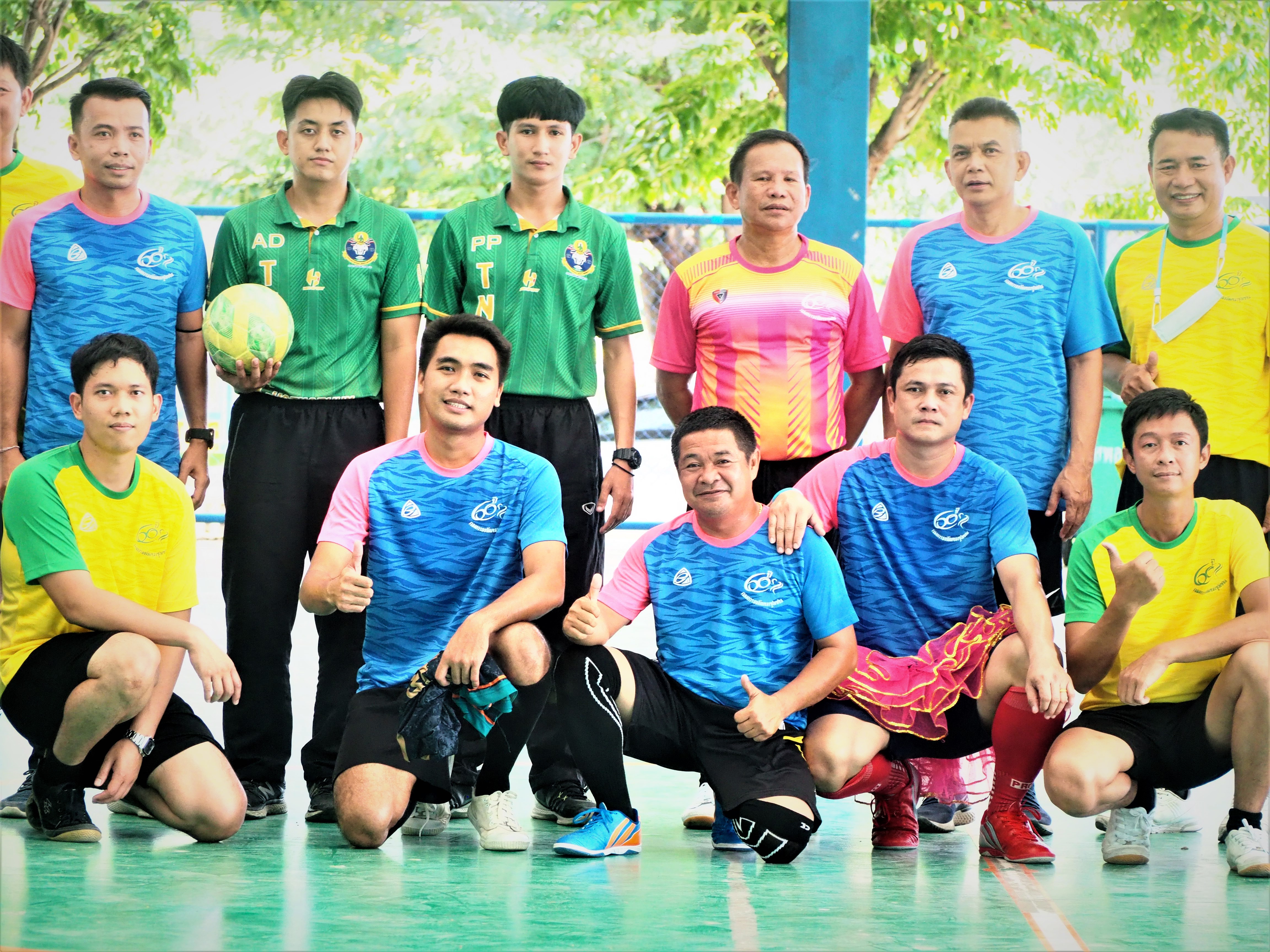 #พช_ชัยภูมิ จัดโครงการแข่งกีฬา “สานสัมพันธ์น้องพึ่ ๖๐ ปี พช.” เนื่องในโอกาสที่กรมการพัฒนาชุมชนก้าวเข้าสู่ปีที่ ๖๐ ในวันคล้ายวันก่อตั้งกรมการพัฒนาชุมชน ๑ ตุลาคม ๒๕๖๕