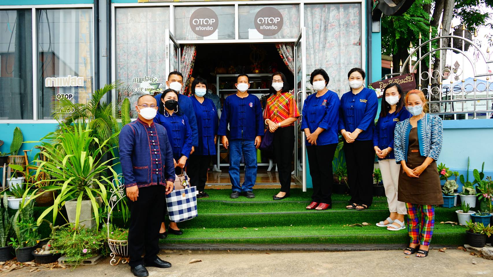 นายนิวัติ น้อยผาง รองอธิบดีกรมการพัฒนาชุมชน ลงพื้นที่ติดตามการดำเนินงานพัฒนาชุมชน ในพื้นที่ อำเภอแก้งคร้อ จังหวัดชัยภูมิ