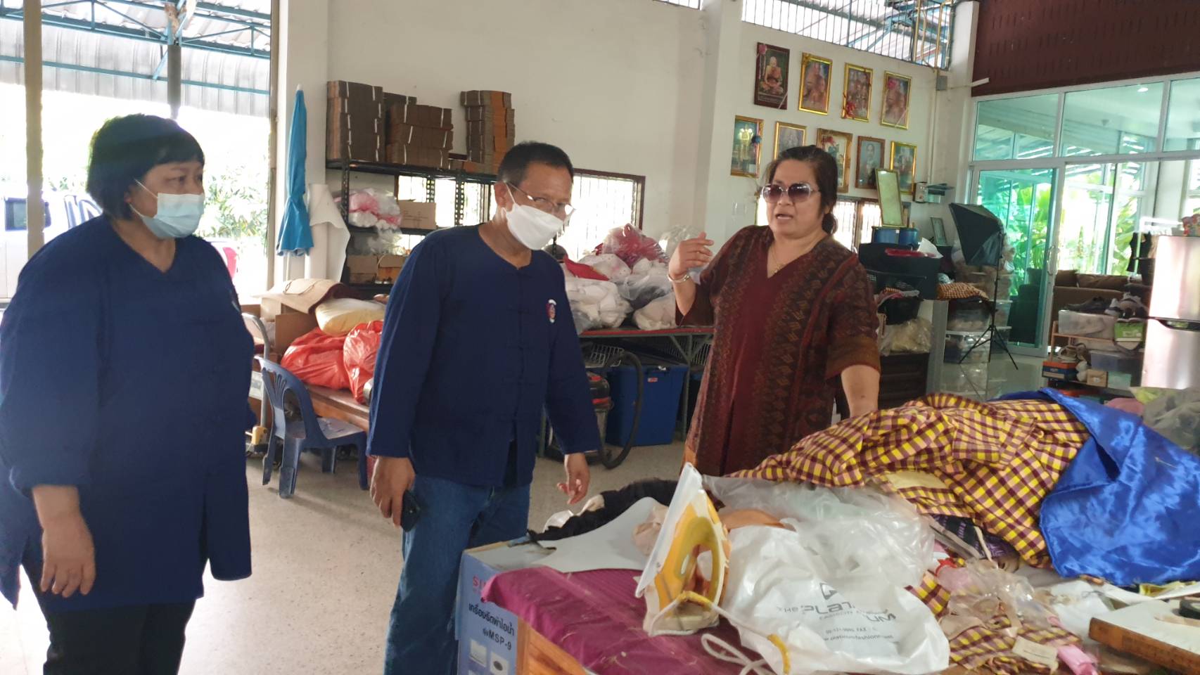 นายนิวัติ น้อยผาง รองอธิบดีกรมการพัฒนาชุมชน ลงพื้นที่ติดตามการดำเนินงานพัฒนาชุมชน ในพื้นที่ อำเภอแก้งคร้อ จังหวัดชัยภูมิ