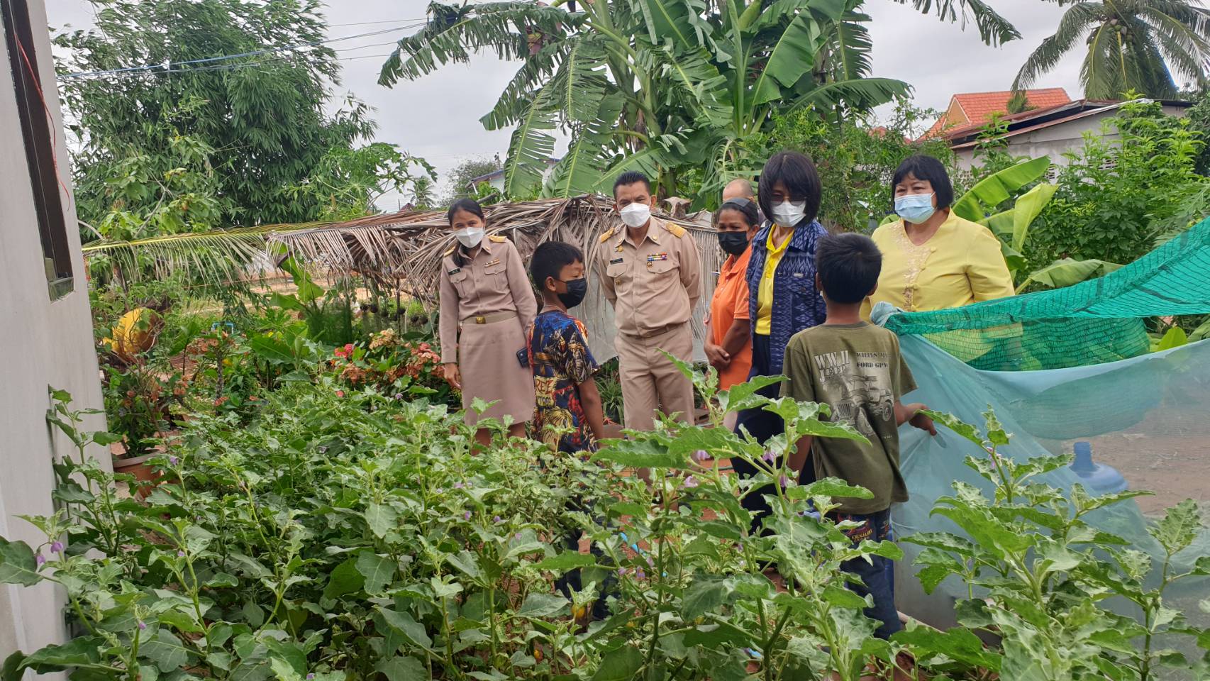 #พช_ชัยภูมิ รับการตรวจราชการของผู้ตรวจราชการกรมการพัฒนาชุมชน เขตตรวจราชการที่ 13 (นางสงวน  มะเสนา) ประจำเดือนพฤษภาคม 2565 ลงพื้นที่อำเภอเนินสง่า จังหวัดชัยภูมิ