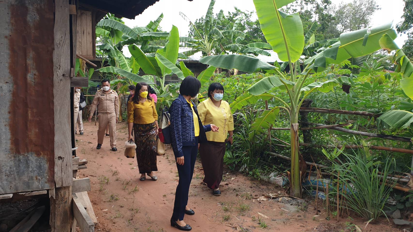 #พช_ชัยภูมิ รับการตรวจราชการของผู้ตรวจราชการกรมการพัฒนาชุมชน เขตตรวจราชการที่ 13 (นางสงวน  มะเสนา) ประจำเดือนพฤษภาคม 2565 ลงพื้นที่อำเภอเนินสง่า จังหวัดชัยภูมิ