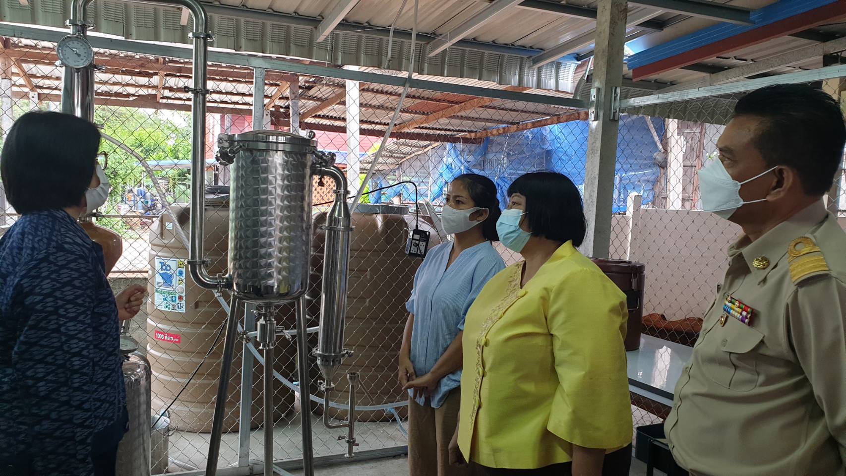 #พช_ชัยภูมิ รับการตรวจราชการของผู้ตรวจราชการกรมการพัฒนาชุมชน เขตตรวจราชการที่ 13 (นางสงวน  มะเสนา) ประจำเดือนพฤษภาคม 2565 ลงพื้นที่อำเภอเนินสง่า จังหวัดชัยภูมิ