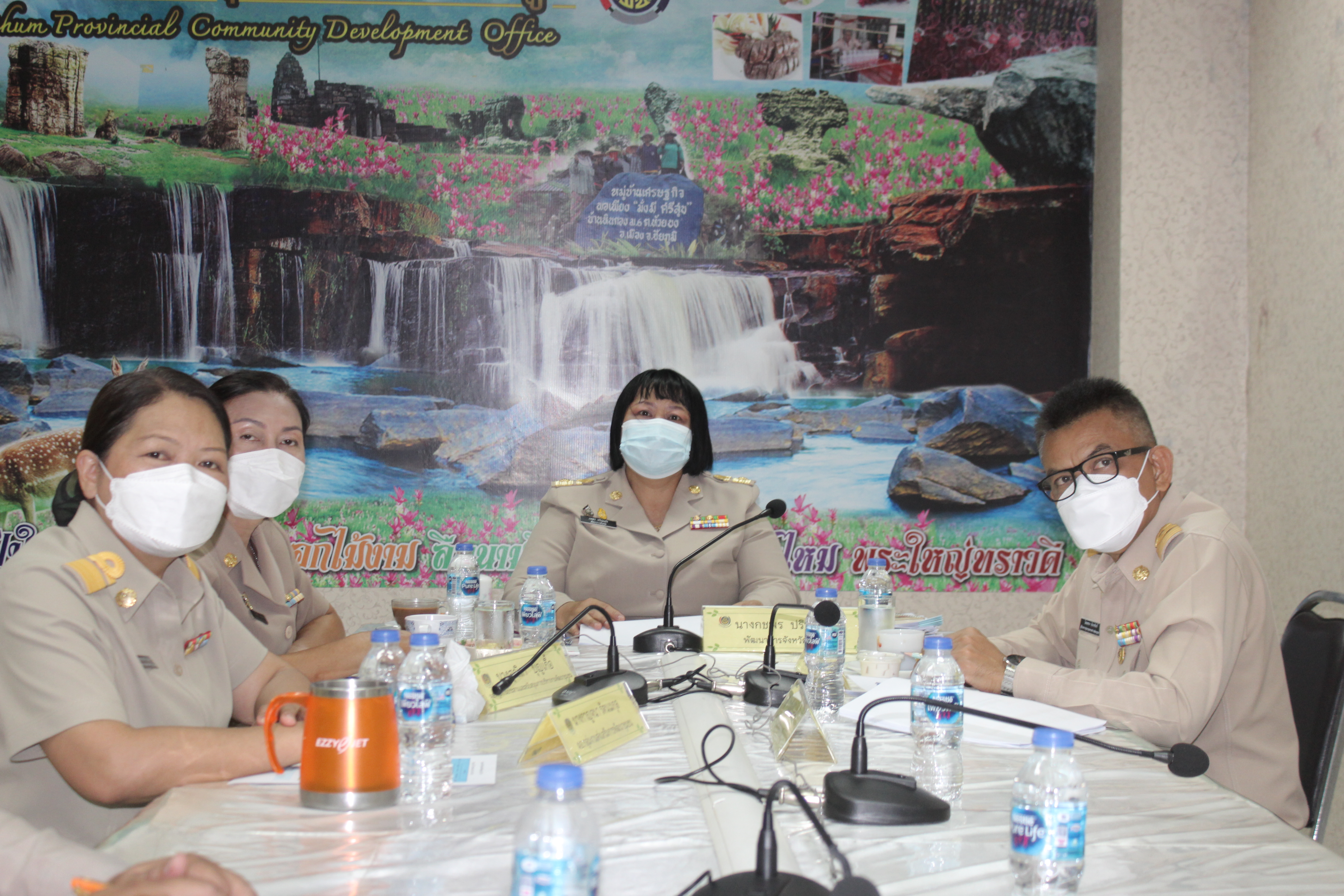 #พช_ชัยภูมิ ร่วมประชุมกรมการพัฒนาชุมชน ครั้งที่ 5/2565 ผ่านระบบการประชุมทางไกล (Video Conference)