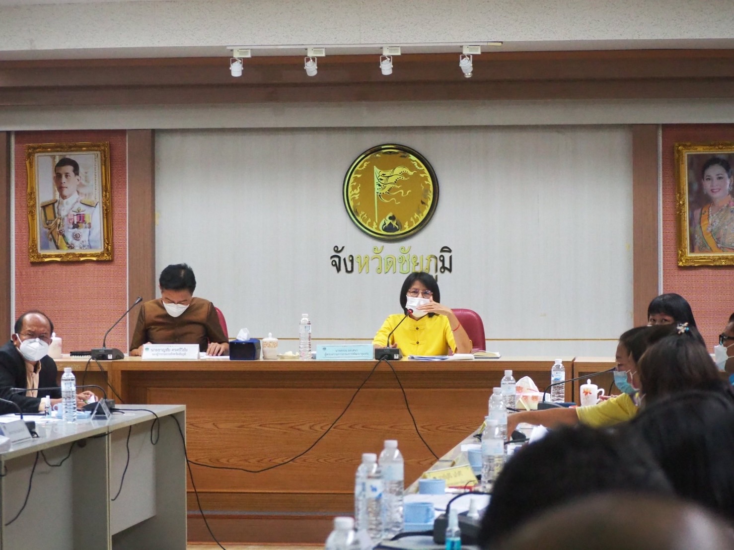 #พช_ชัยภูมิ ดำเนินการประชุมเจ้าหน้าที่บริหารงานพัฒนาชุมชนและนักวิชาการพัฒนาชุมชนสำนักงานพัฒนาชุมชนจังหวัดชัยภูมิ ครั้งที่ 5/2565