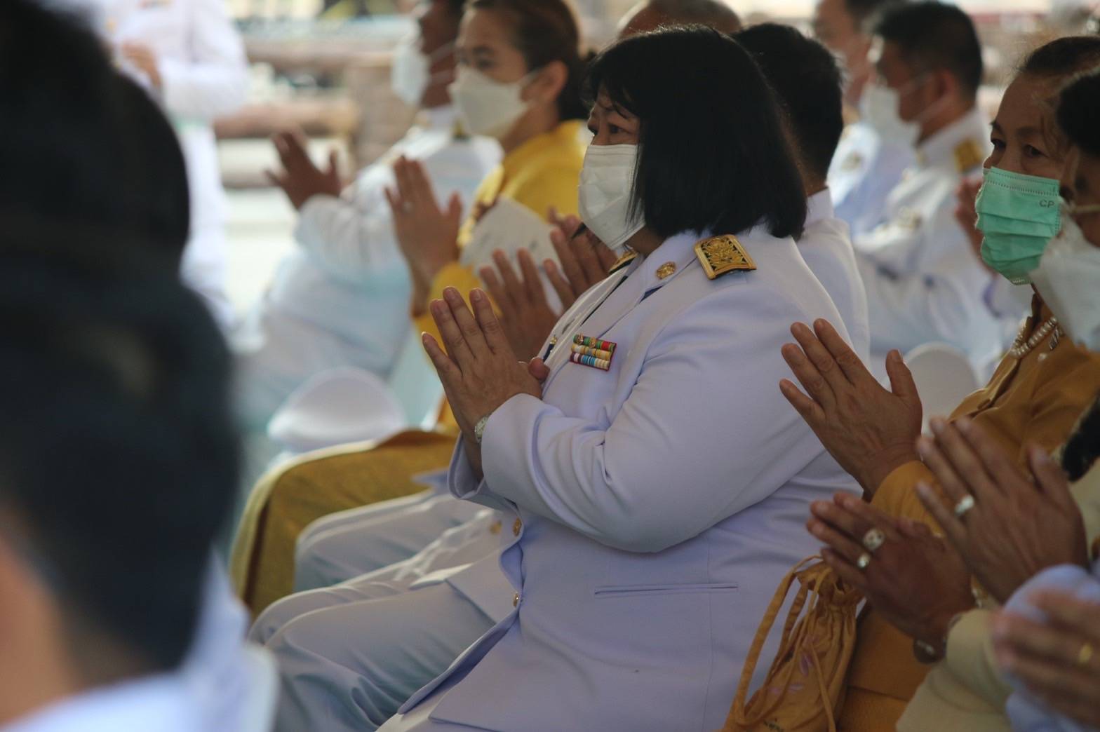 #พช_ชัยภูมิ ร่วมพิธีทำบุญตักบาตรถวายพระราชกุศล และพิธีถวายสัตย์ปฏิญาณเพื่อเป็นข้าราชการที่ดีและพลังของแผ่นดิน เนื่องในโอกาสวันเฉลิมพระชนมพรรษา วันที่ 28 กรกฎาคม 2565 