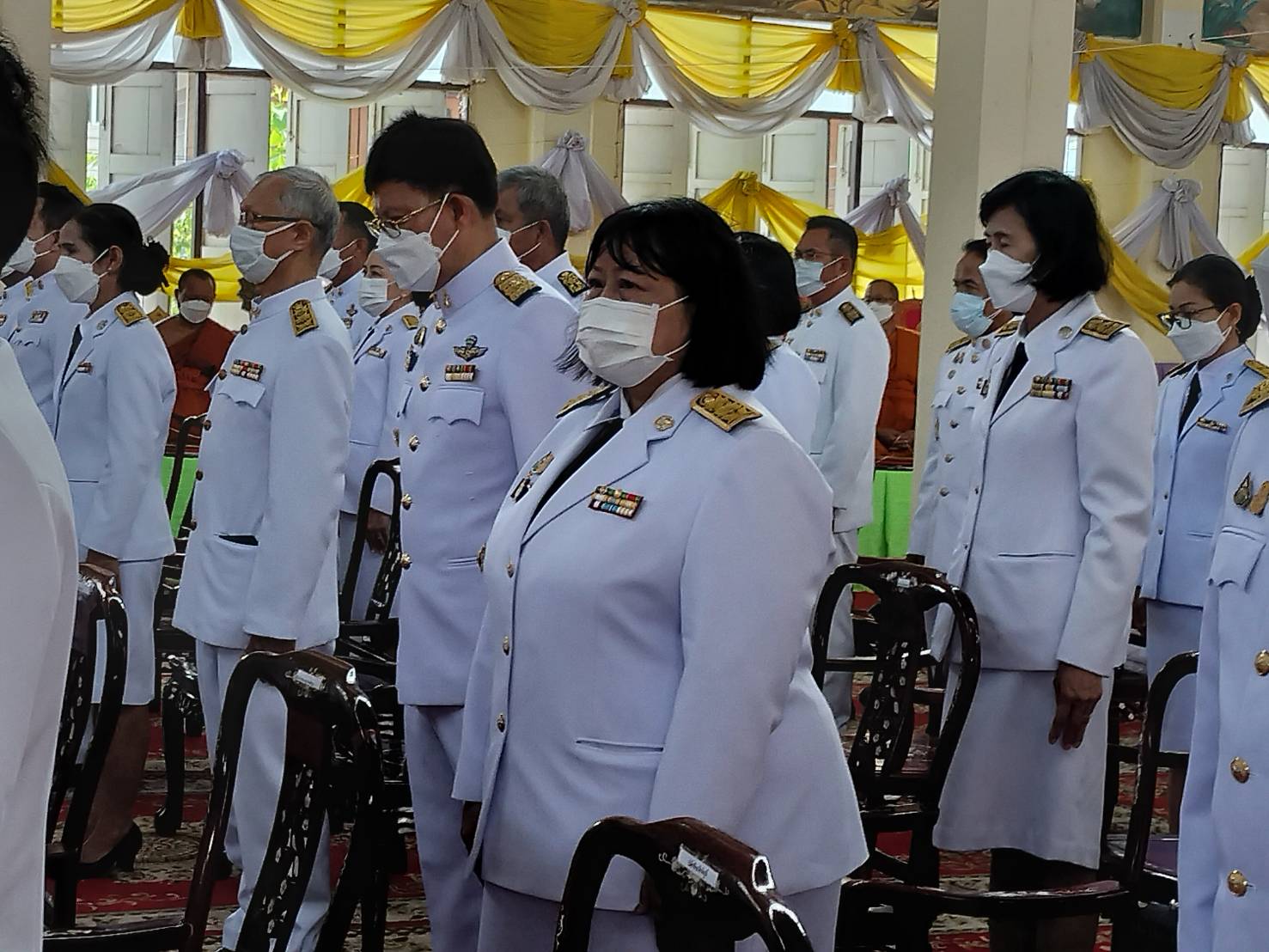 #พช_ชัยภูมิ ร่วมพิธีเจริญพระพุทธมนต์สมโภชพระพุทธรูปสำคัญพระไพรีพินาศเฉลิมพระเกียรติพระบาทสมเด็จพระเจ้าอยู่หัว เนื่องในโอกาสวันเฉลิมพระชนมพรรษา 70 พรรษา ในวันที่ 28 กรกฎาคม 2565