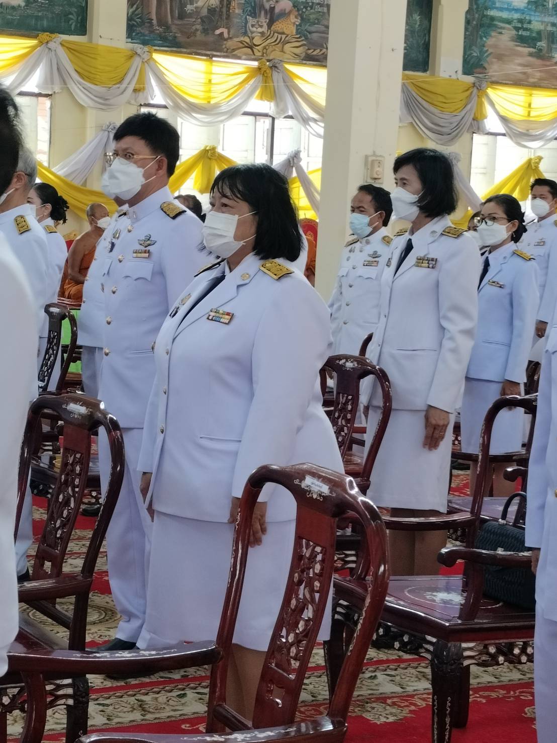 #พช_ชัยภูมิ ร่วมพิธีเจริญพระพุทธมนต์สมโภชพระพุทธรูปสำคัญพระไพรีพินาศเฉลิมพระเกียรติพระบาทสมเด็จพระเจ้าอยู่หัว เนื่องในโอกาสวันเฉลิมพระชนมพรรษา 70 พรรษา ในวันที่ 28 กรกฎาคม 2565
