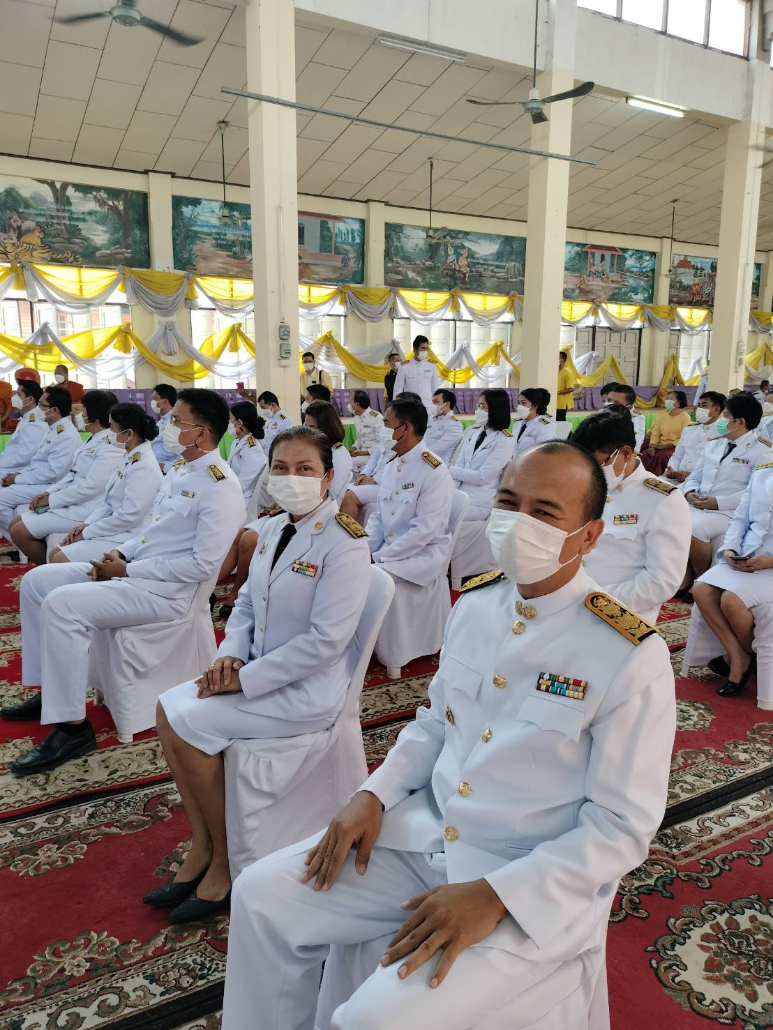 #พช_ชัยภูมิ ร่วมพิธีเจริญพระพุทธมนต์สมโภชพระพุทธรูปสำคัญพระไพรีพินาศเฉลิมพระเกียรติพระบาทสมเด็จพระเจ้าอยู่หัว เนื่องในโอกาสวันเฉลิมพระชนมพรรษา 70 พรรษา ในวันที่ 28 กรกฎาคม 2565
