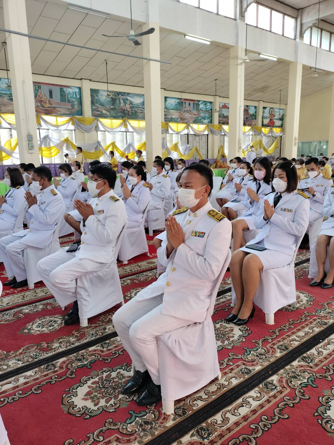 #พช_ชัยภูมิ ร่วมพิธีเจริญพระพุทธมนต์สมโภชพระพุทธรูปสำคัญพระไพรีพินาศเฉลิมพระเกียรติพระบาทสมเด็จพระเจ้าอยู่หัว เนื่องในโอกาสวันเฉลิมพระชนมพรรษา 70 พรรษา ในวันที่ 28 กรกฎาคม 2565