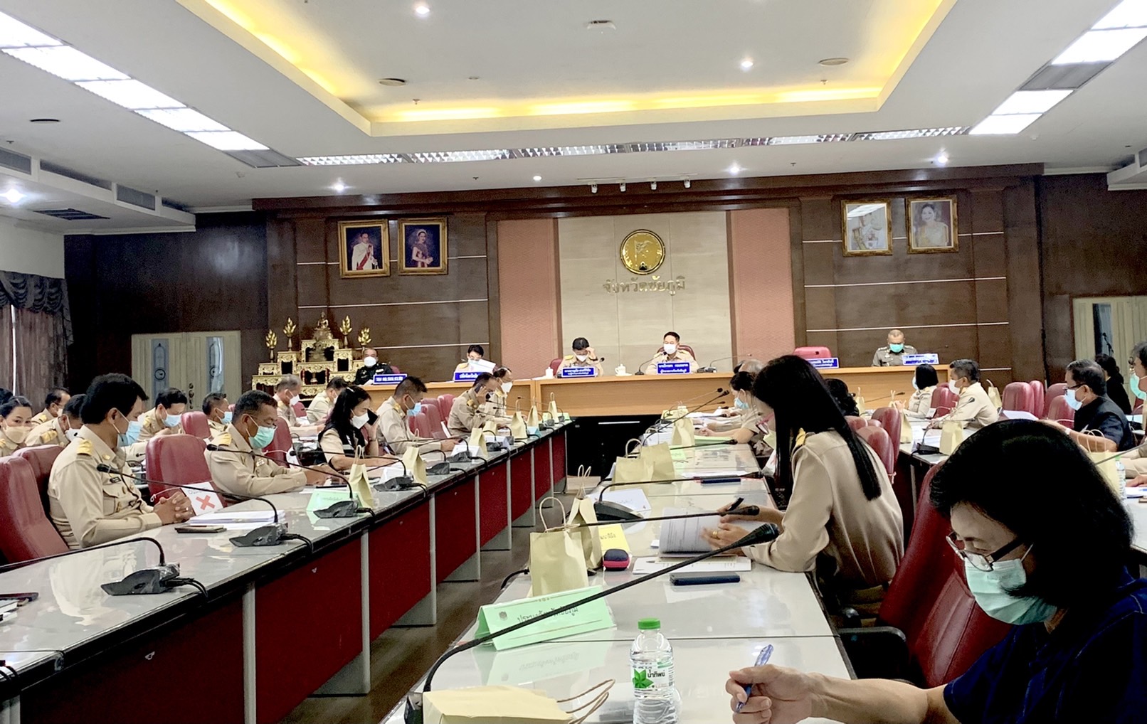 #จังหวัดชัยภูมิ #พช_ชัยภูมิ จัดประชุมคณะกรรมการบริหารศูนย์อำนวยการขจัดความยากจนและพัฒนาคนทุกช่วงวัยอย่างยั่งยืนตามหลักปรัชญาของเศรษฐกิจพอเพียงจังหวัดชัยภูมิ (ศจพ.จ.ชย.) ครั้งที่ 4/2565