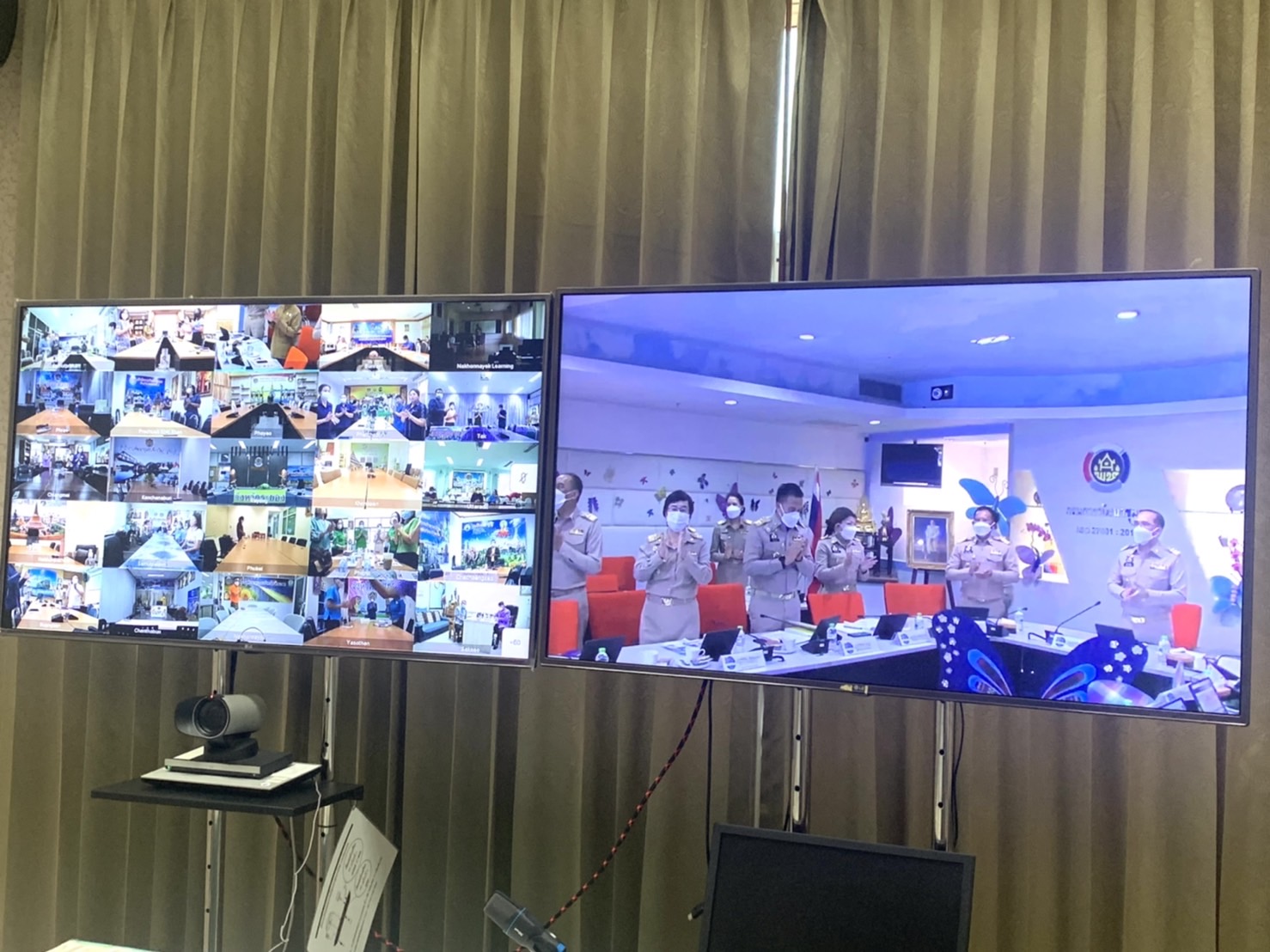 #พช.ชัยภูมิ ร่วมประชุมกรมการพัฒนาชุมชน ครั้งที่ 7/2565 ผ่านระบบการประชุมทางไกล (Video Conference)