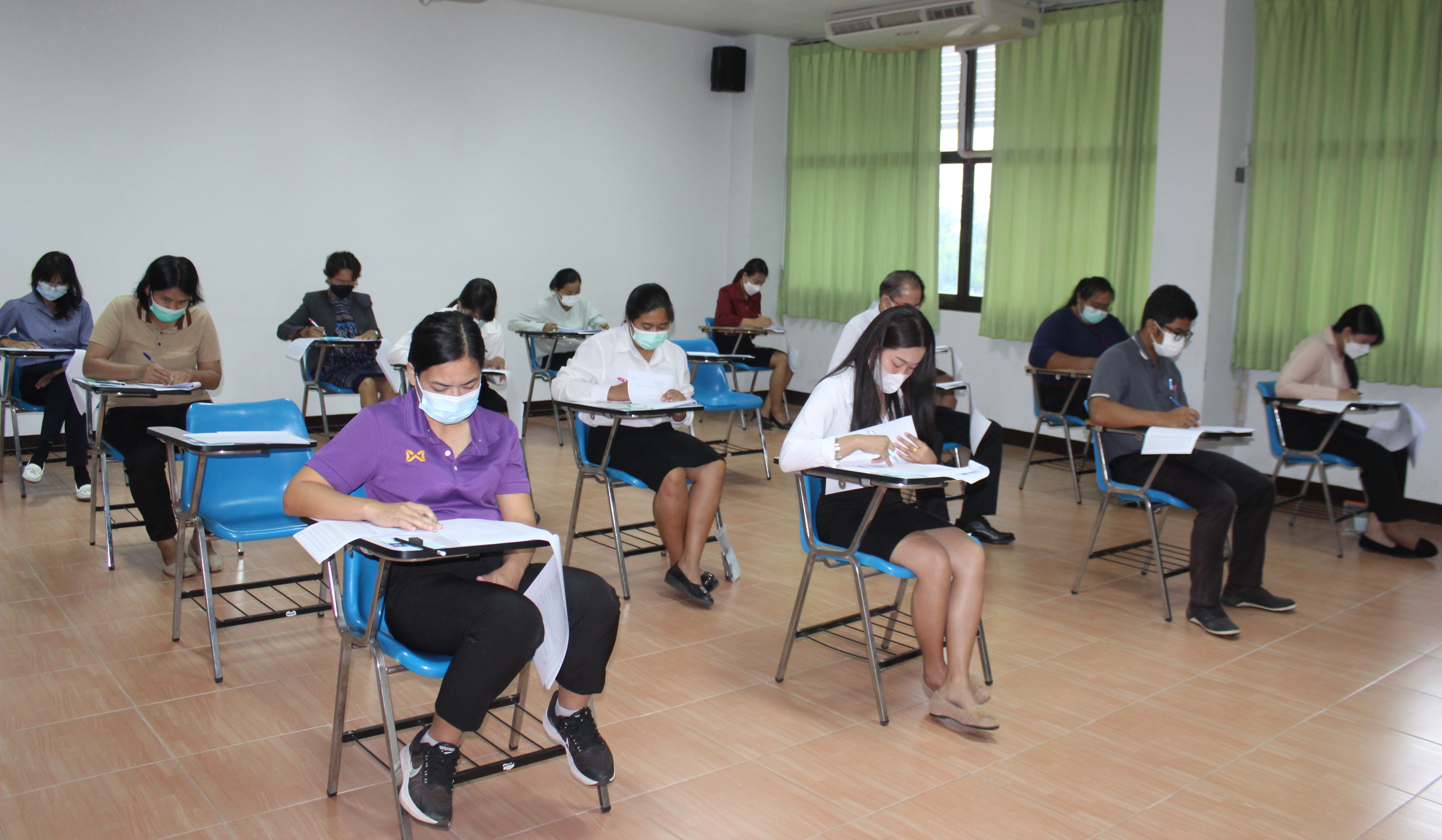 #พช_ชัยูมิ : ดำเนินการสอบคัดเลือกบุคคลเพื่อแต่งตั้งเป็นอาสาพัฒนา (อสพ.)รุ่น 74 ภาคความรู้ความสามารถที่ใช้เฉพาะตำแหน่ง (สอบข้อเขียน)